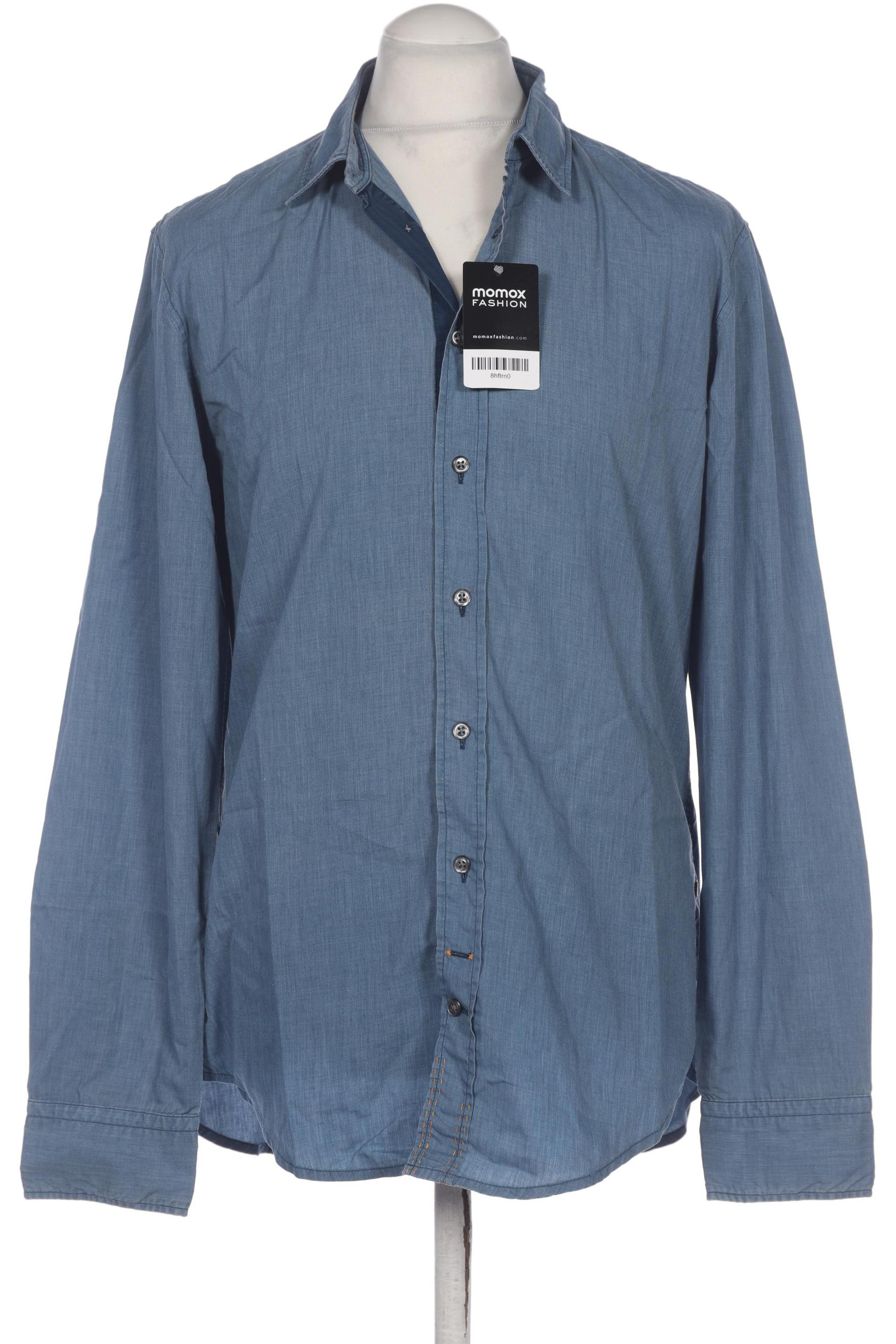 

Boss Orange Herren Hemd, blau, Gr. 52