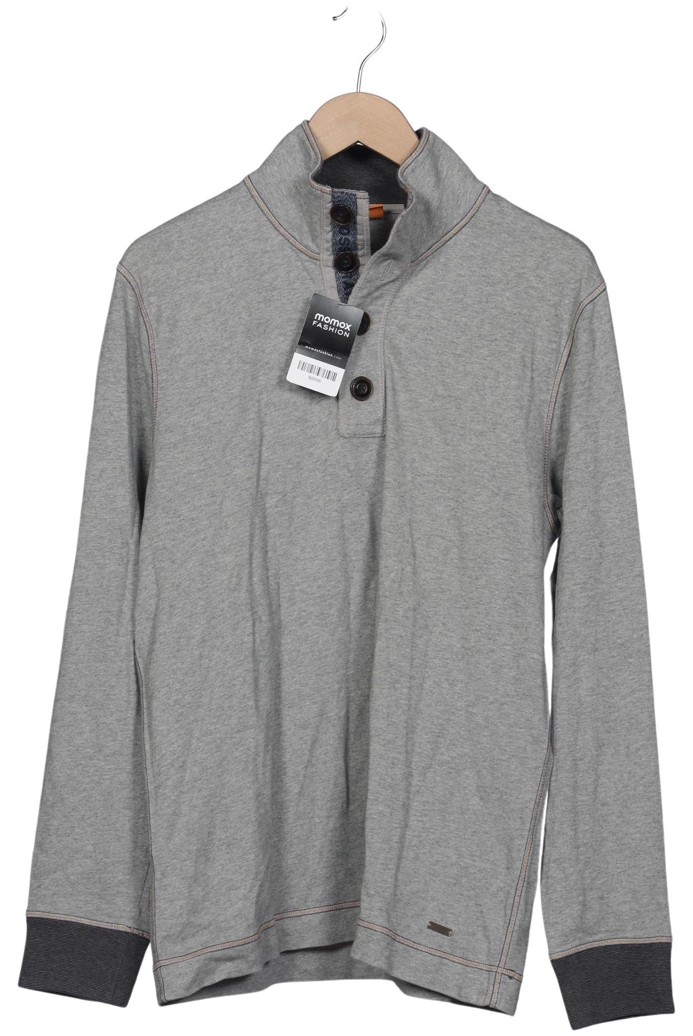 Thumbnail - Boss Orange Herren Langarmshirt, grau, Gr. 54