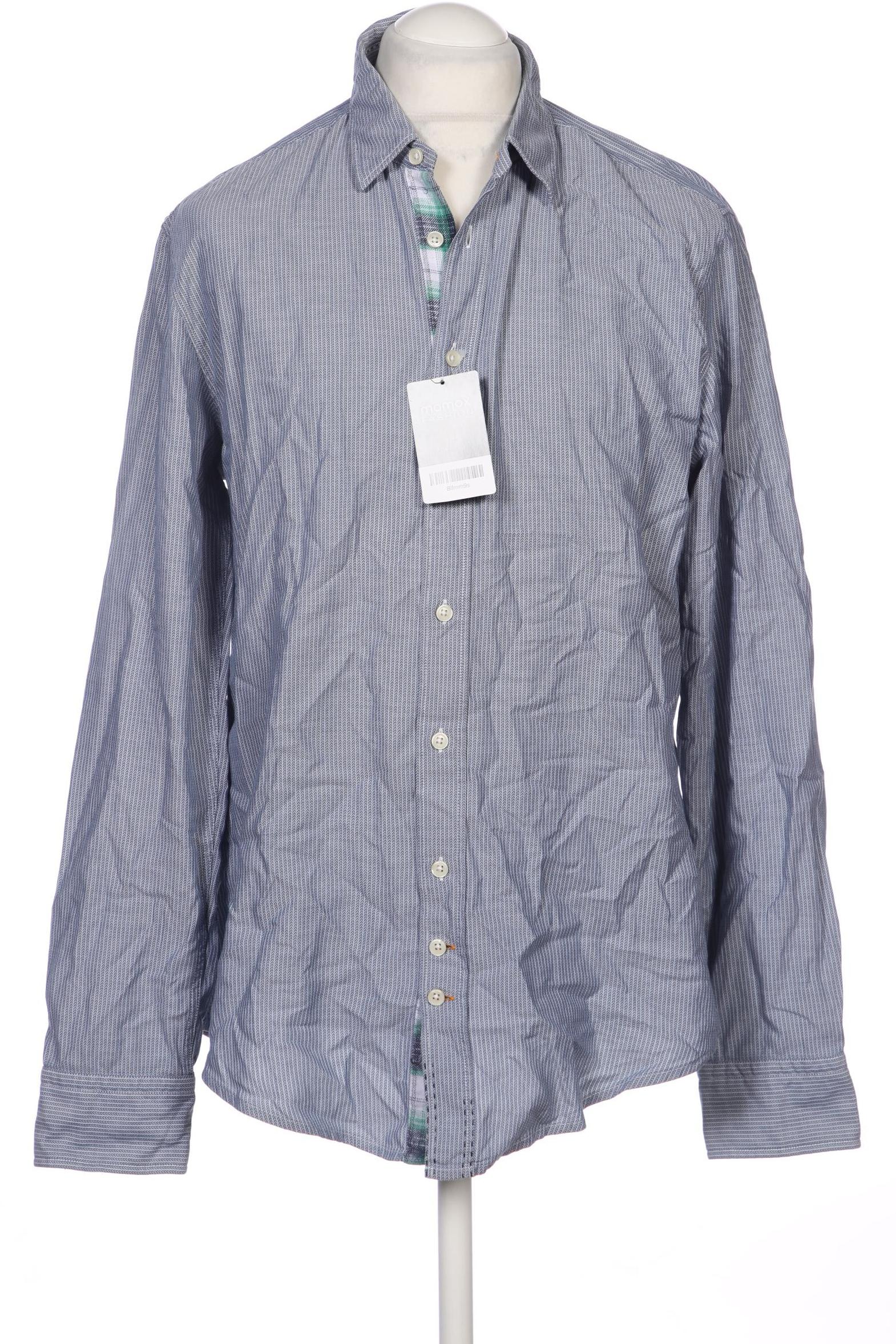 

Boss Orange Herren Hemd, blau, Gr. 52