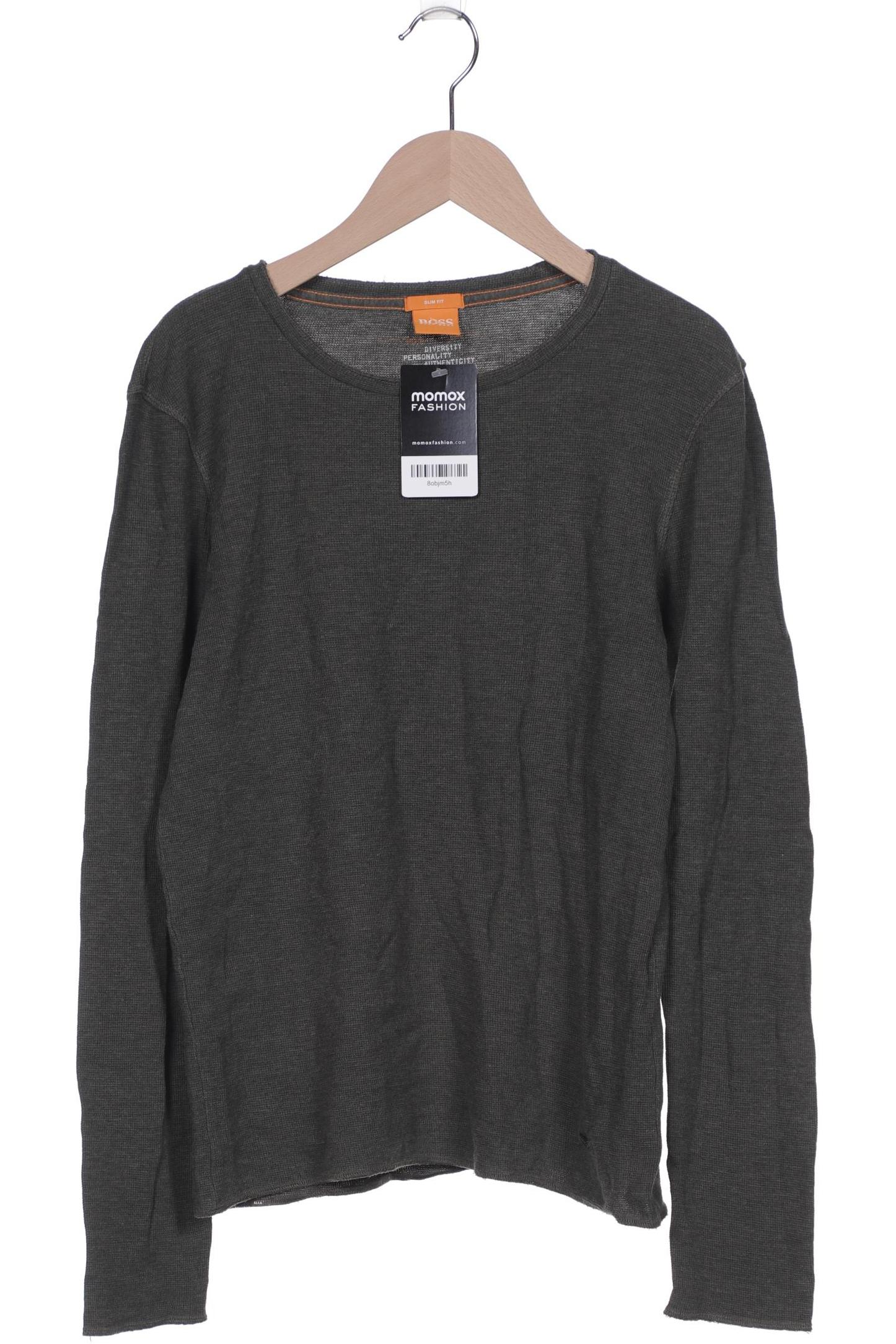 

Boss Orange Herren Langarmshirt, grün