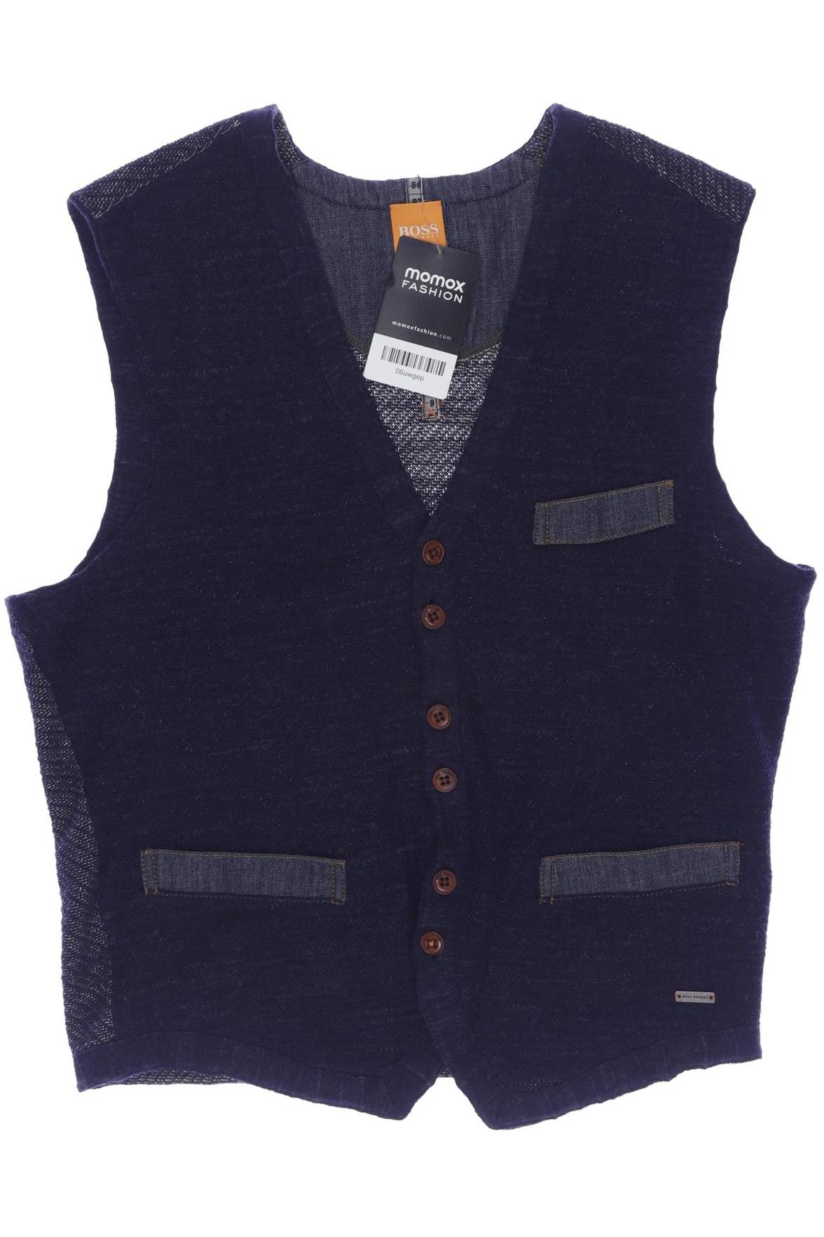 

Boss Orange Herren Weste, marineblau, Gr. 48