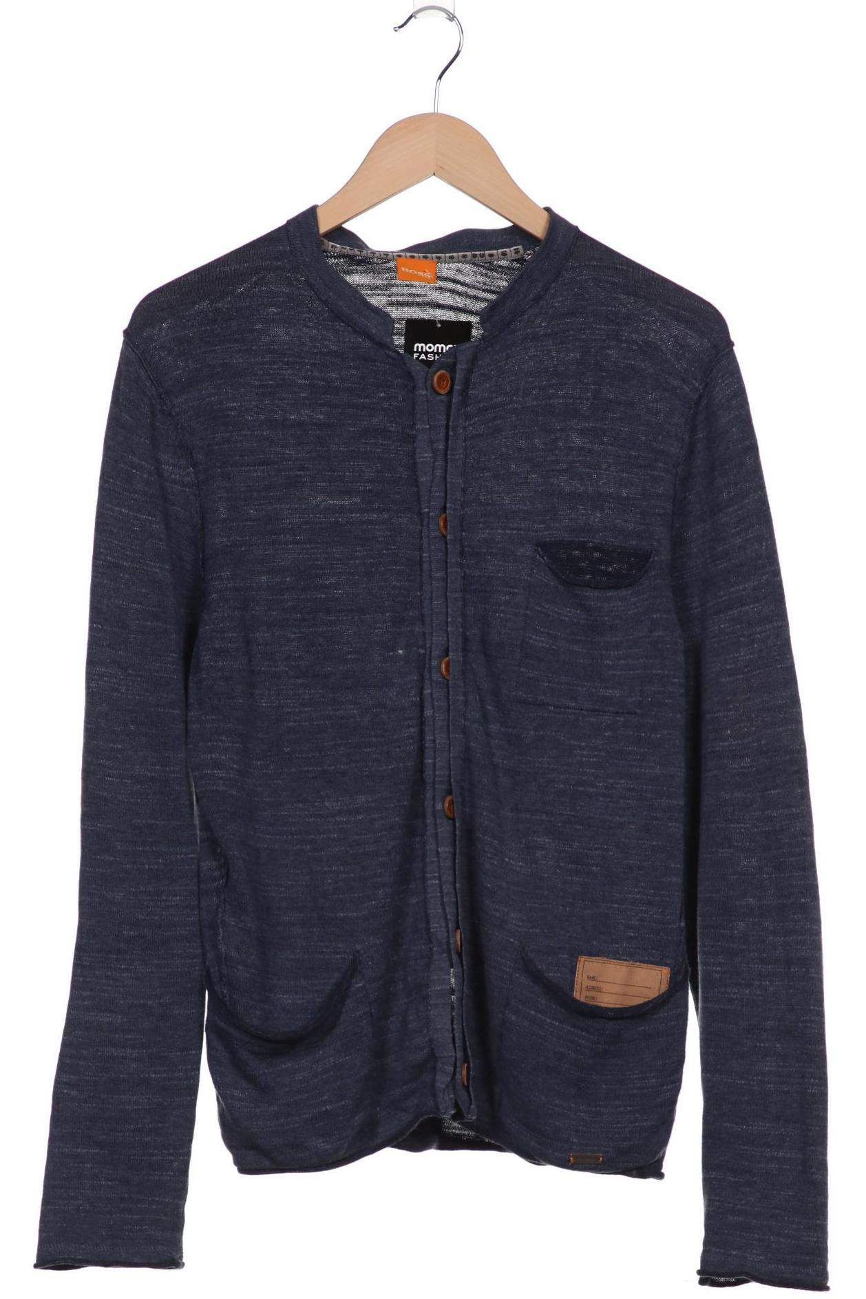 

Boss Orange Herren Strickjacke, marineblau, Gr. 48