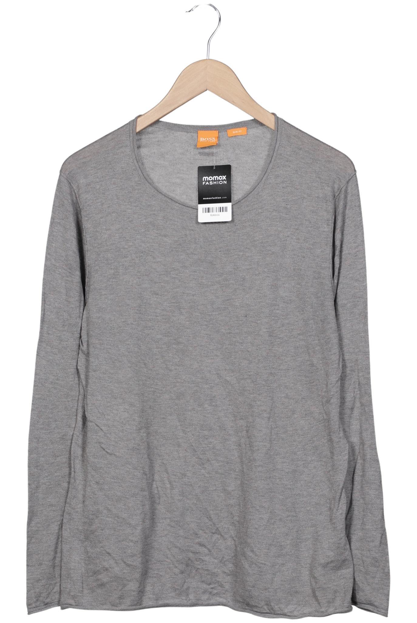 

Boss Orange Herren Pullover, grau, Gr. 52
