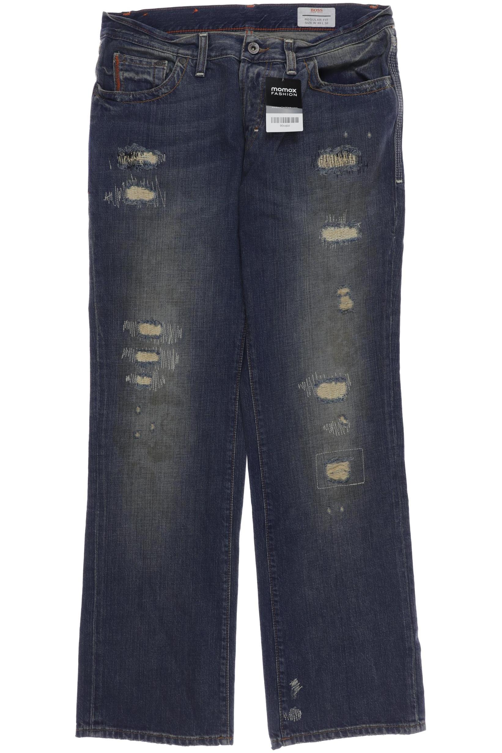 

Boss Orange Herren Jeans, blau, Gr. 33