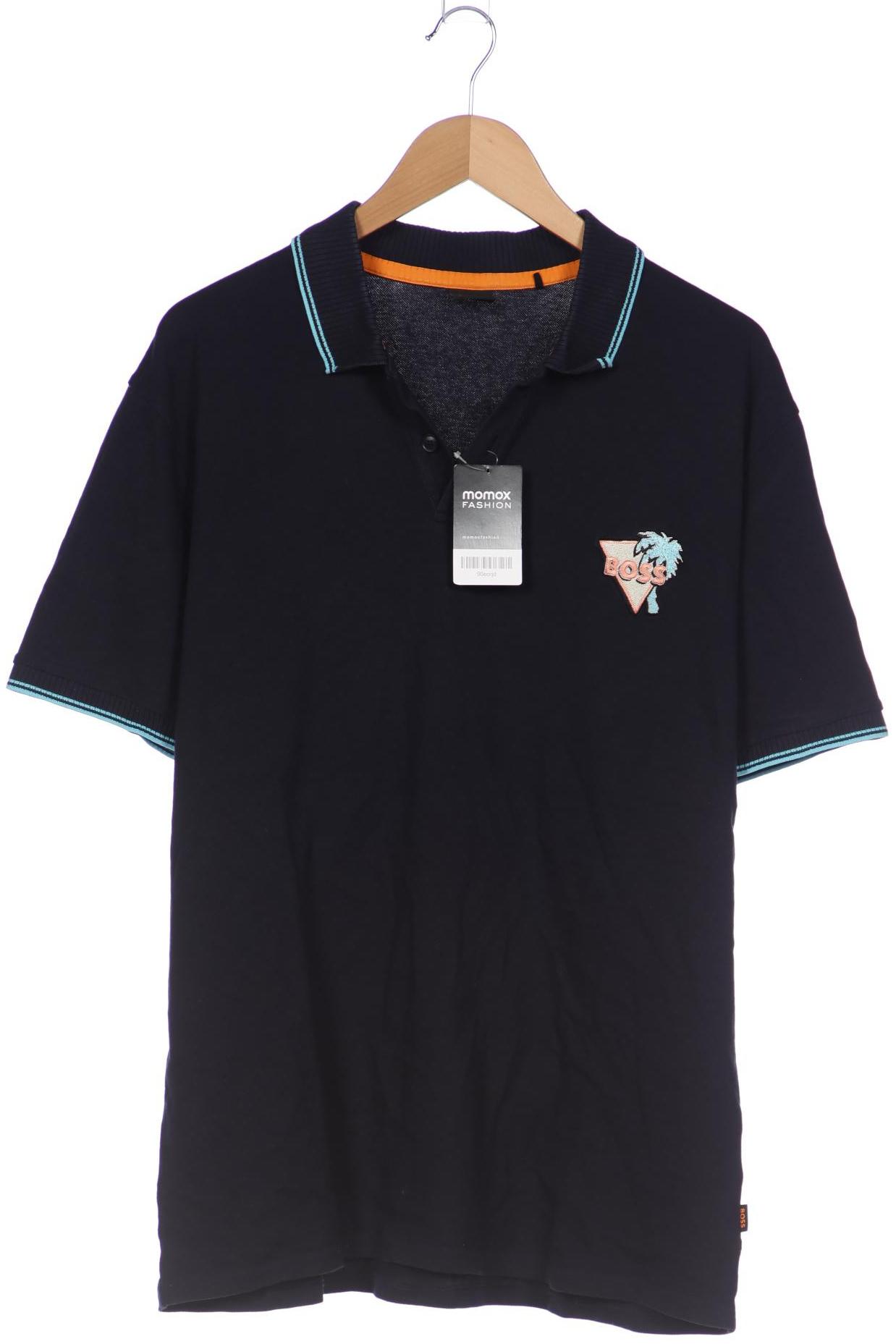 

Boss Orange Herren Poloshirt, marineblau, Gr. 56