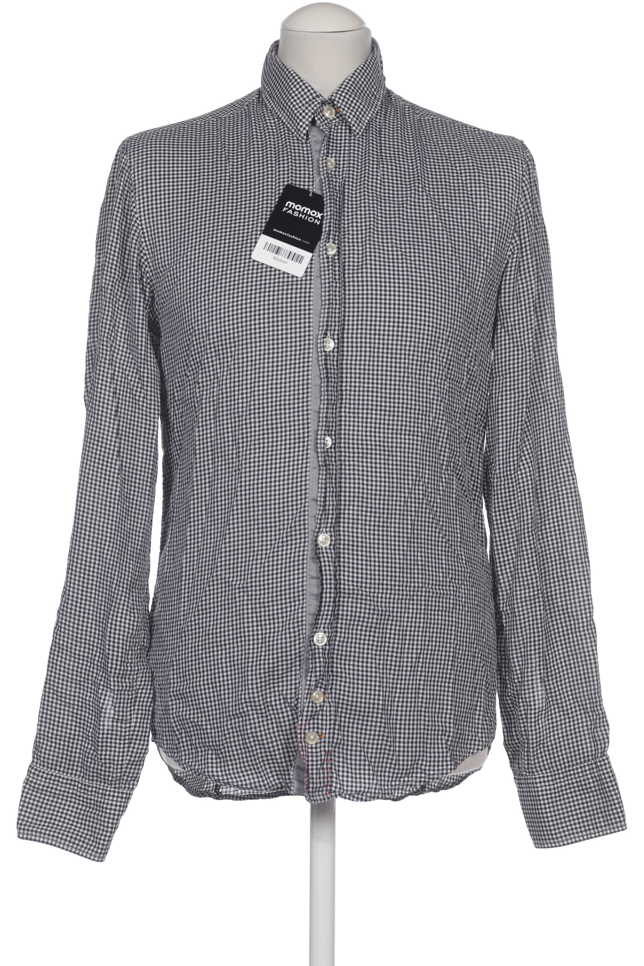 

Boss Orange Herren Hemd, schwarz, Gr. 46