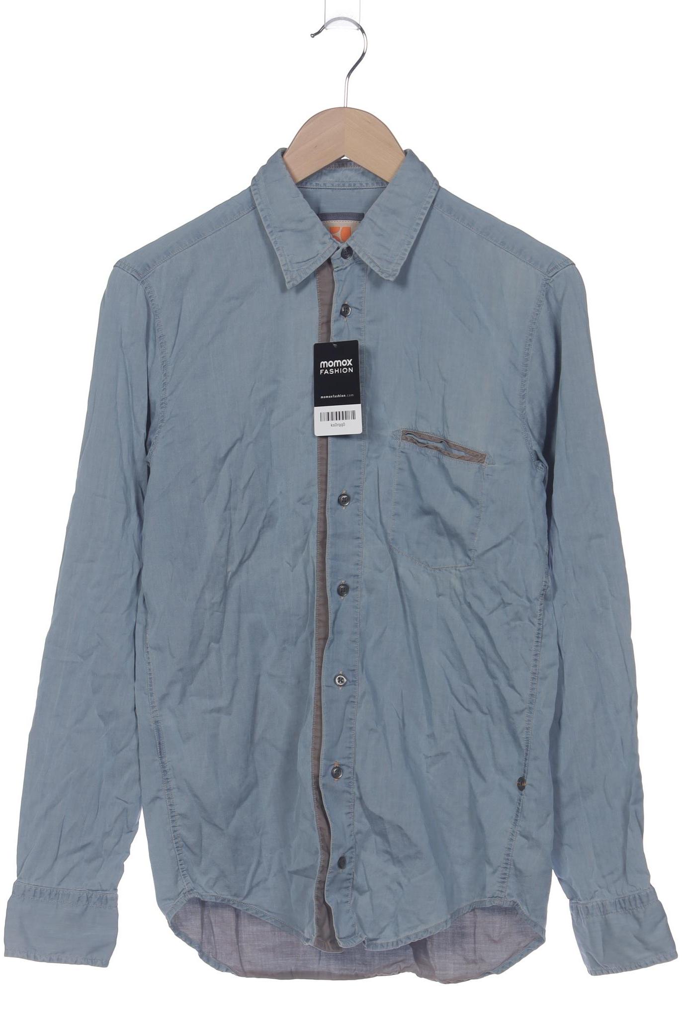 

Boss Orange Herren Hemd, blau, Gr. 46