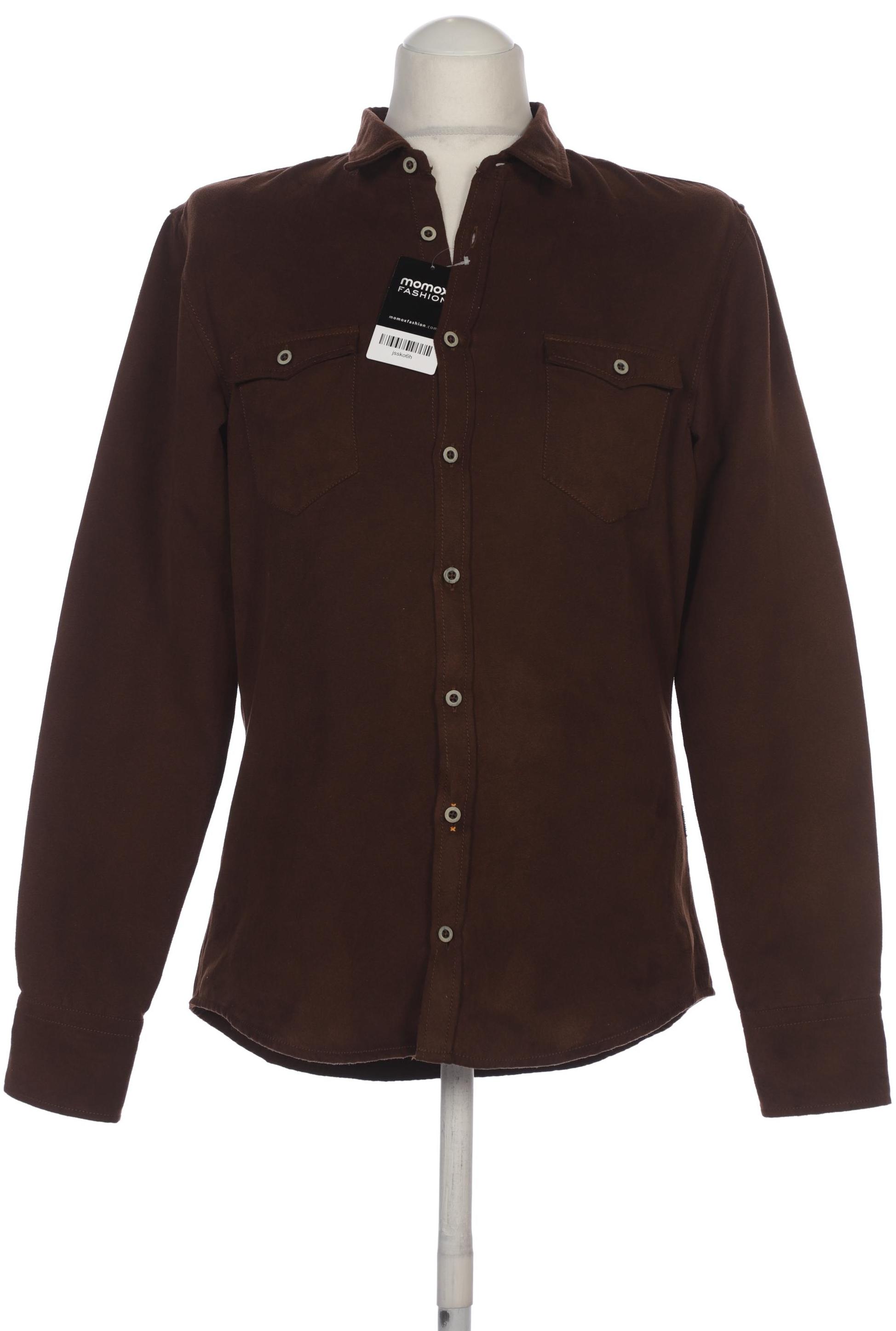 

Boss Orange Herren Hemd, braun, Gr. 48