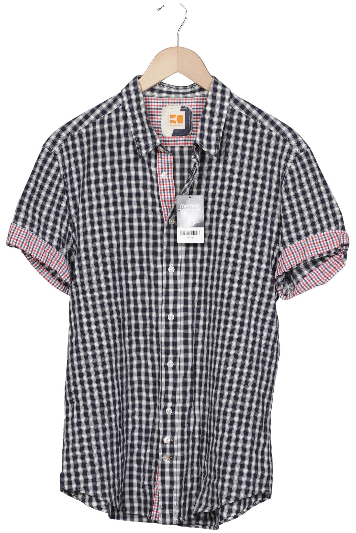 

Boss Orange Herren Hemd, marineblau, Gr. 56