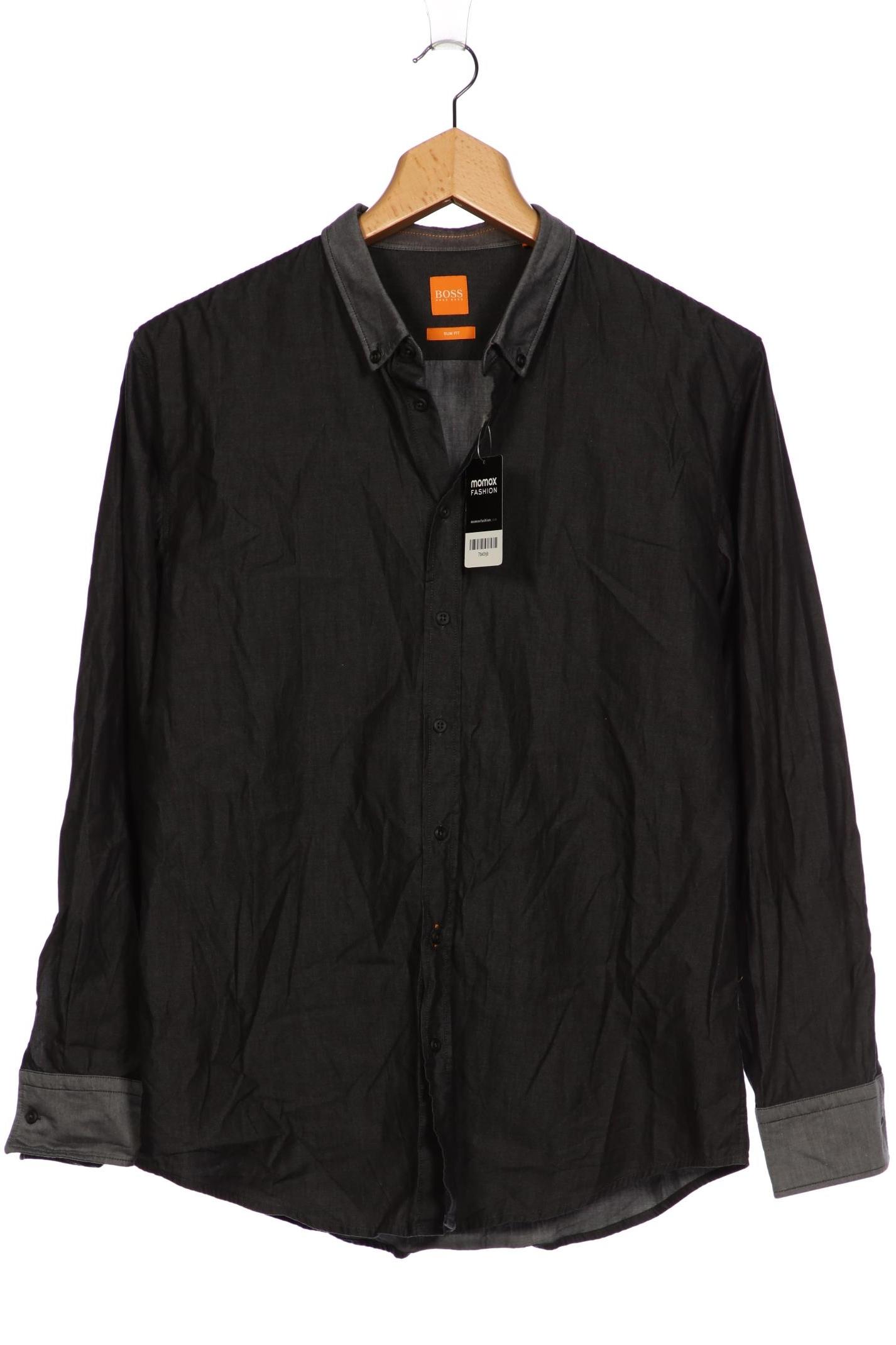 

Boss Orange Herren Hemd, grau, Gr. 56