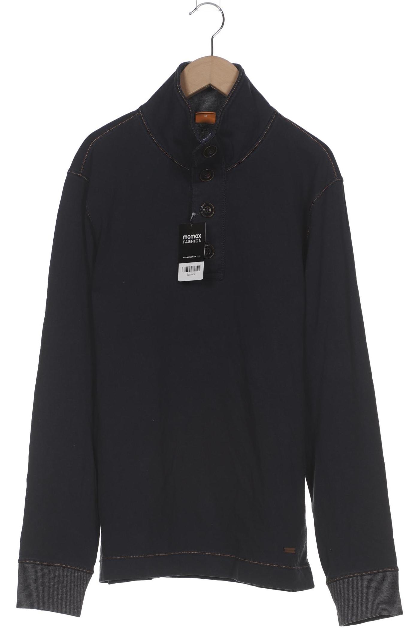 

Boss Orange Herren Langarmshirt, marineblau, Gr. 48