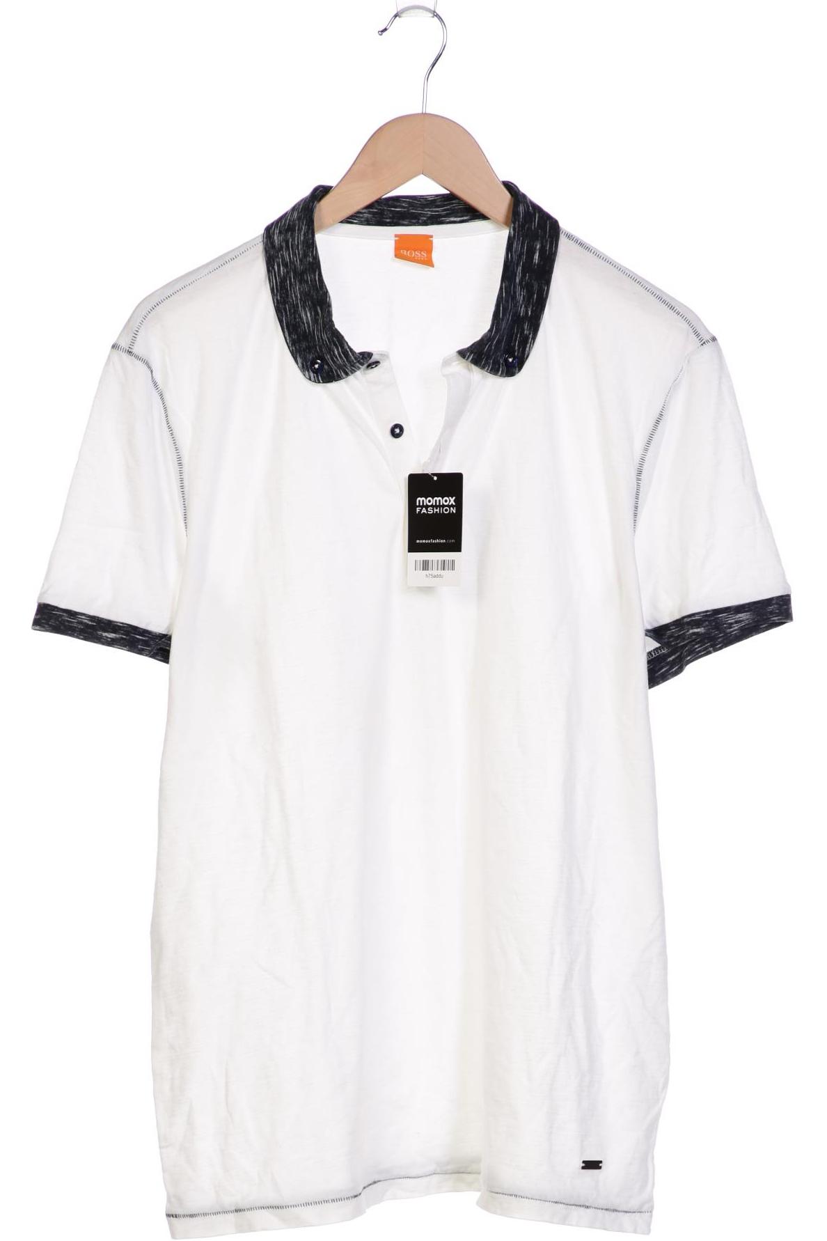 

Boss Orange Herren Poloshirt, weiß, Gr. 56