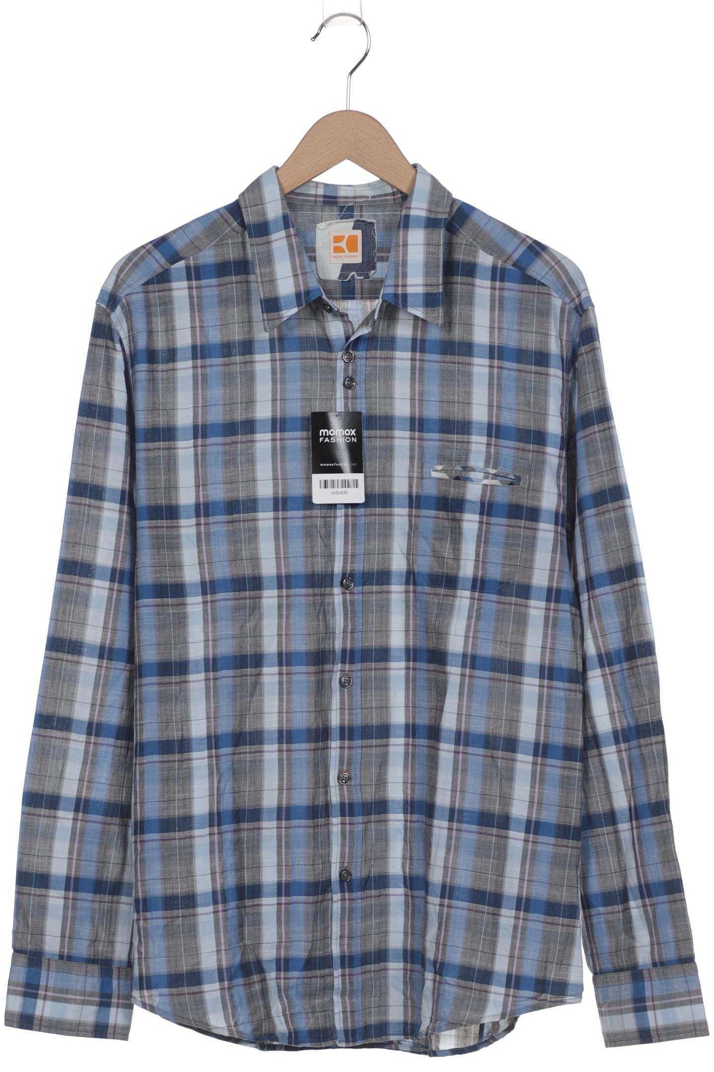 

Boss Orange Herren Hemd, blau, Gr. 56