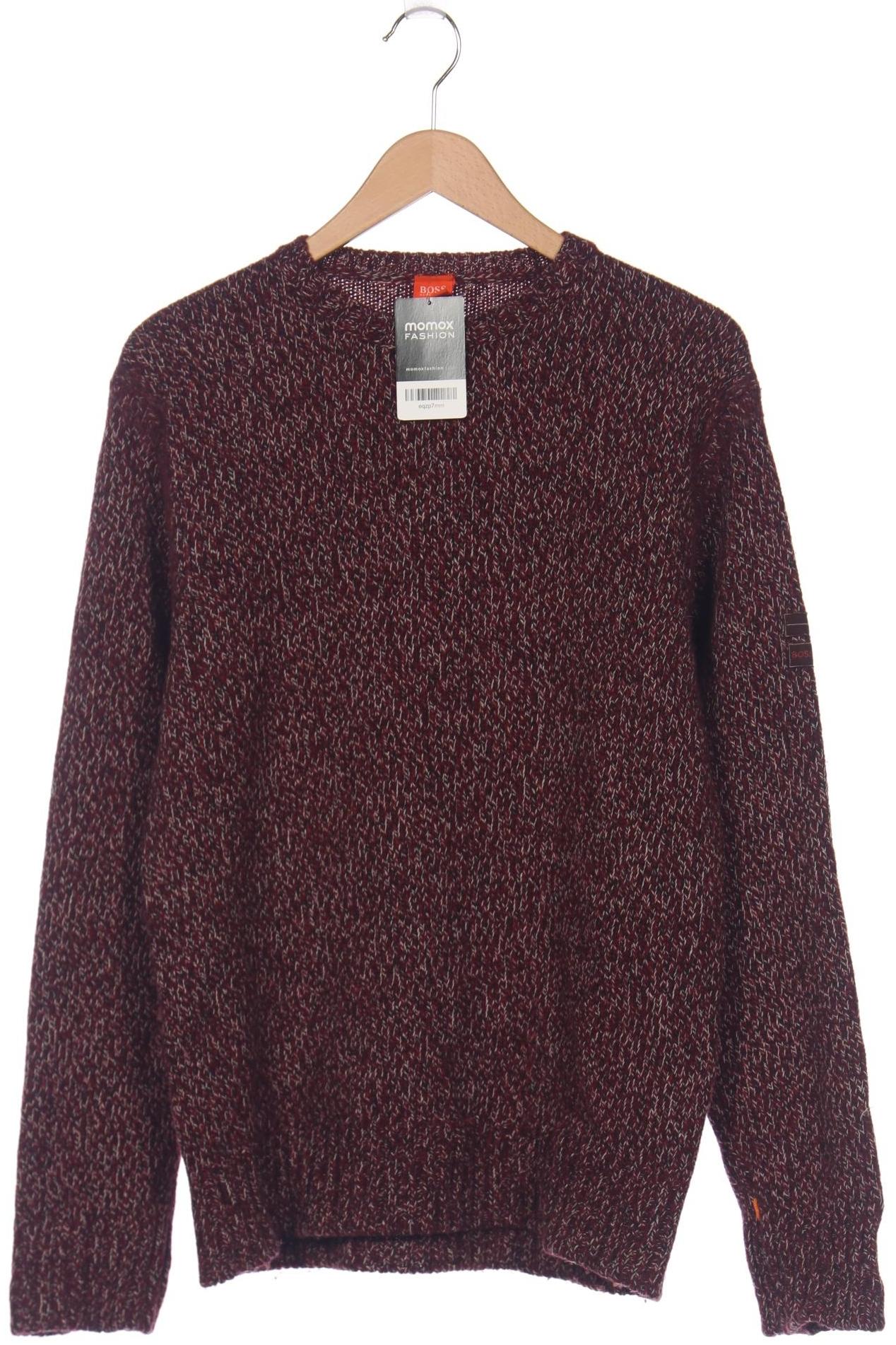

Boss Orange Herren Pullover, bordeaux, Gr. 52