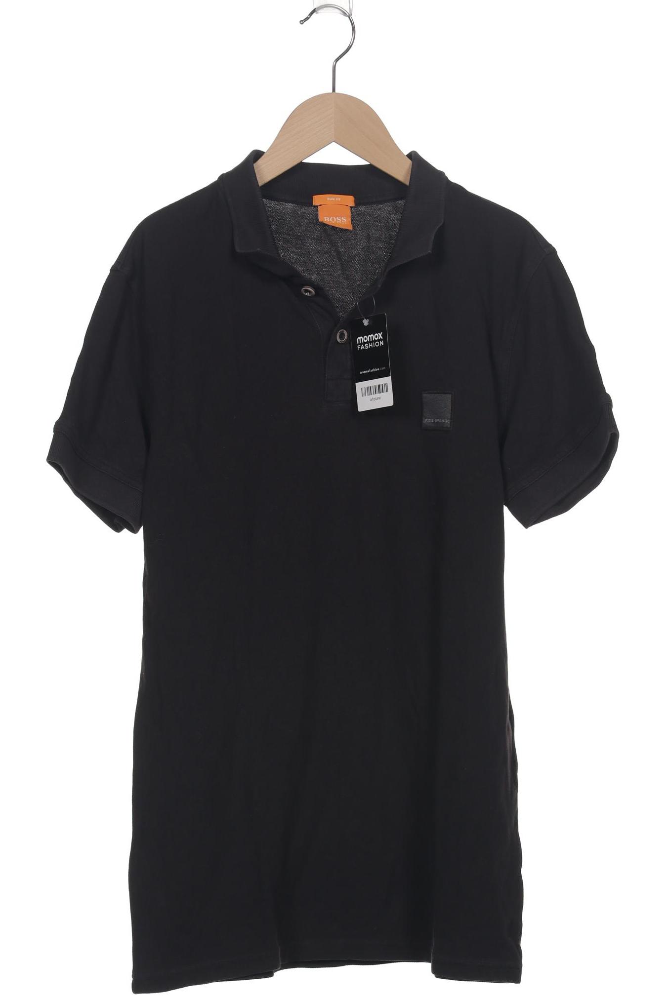 

Boss Orange Herren Poloshirt, schwarz, Gr. 52