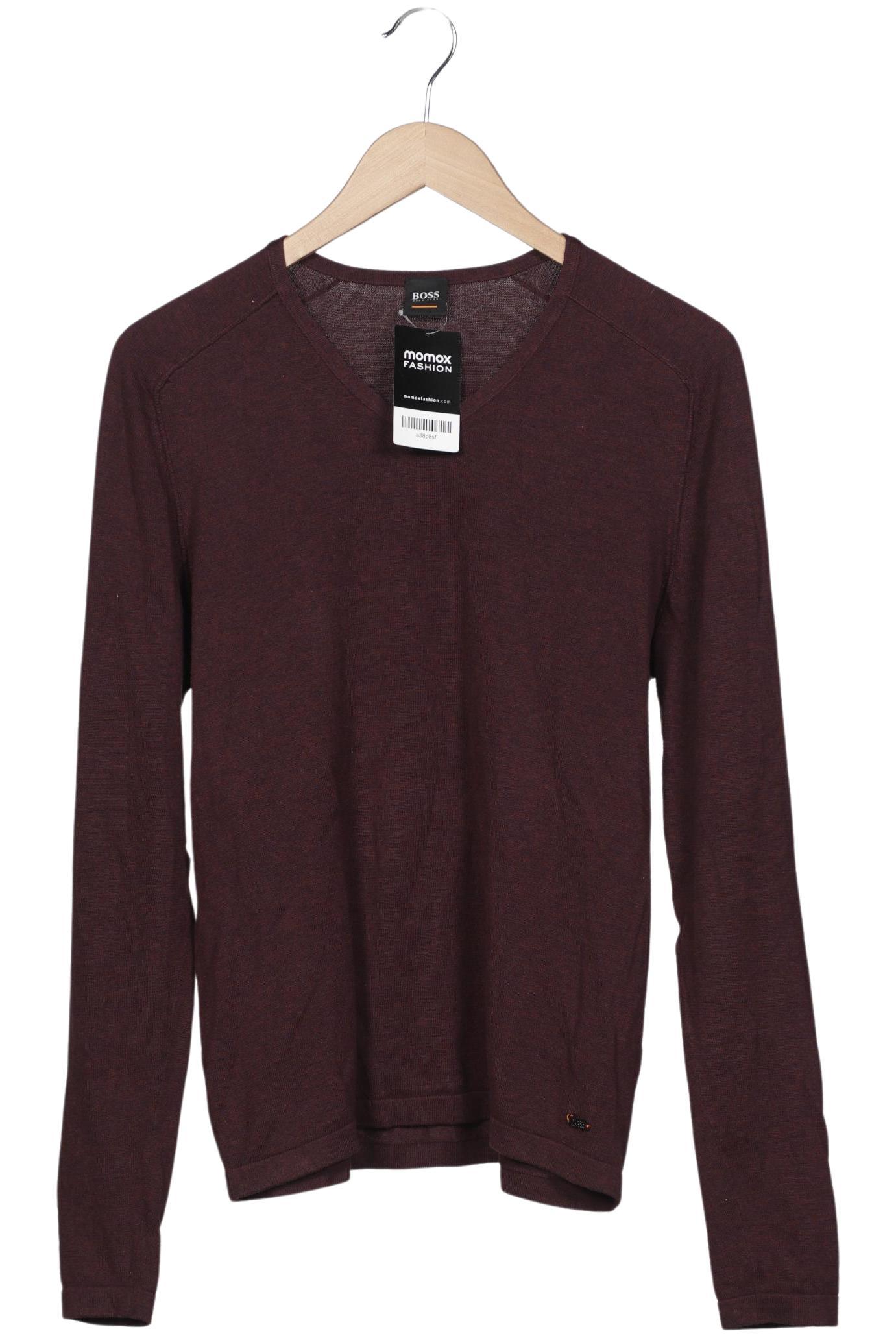 

Boss Orange Herren Pullover, bordeaux, Gr. 48