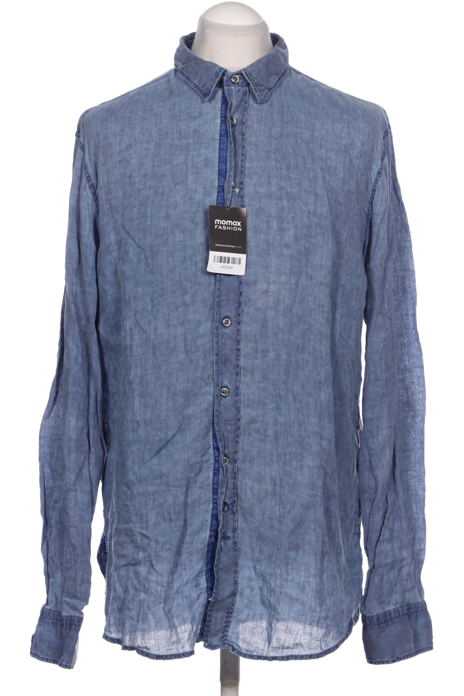 

Boss Orange Herren Hemd, blau, Gr. 54