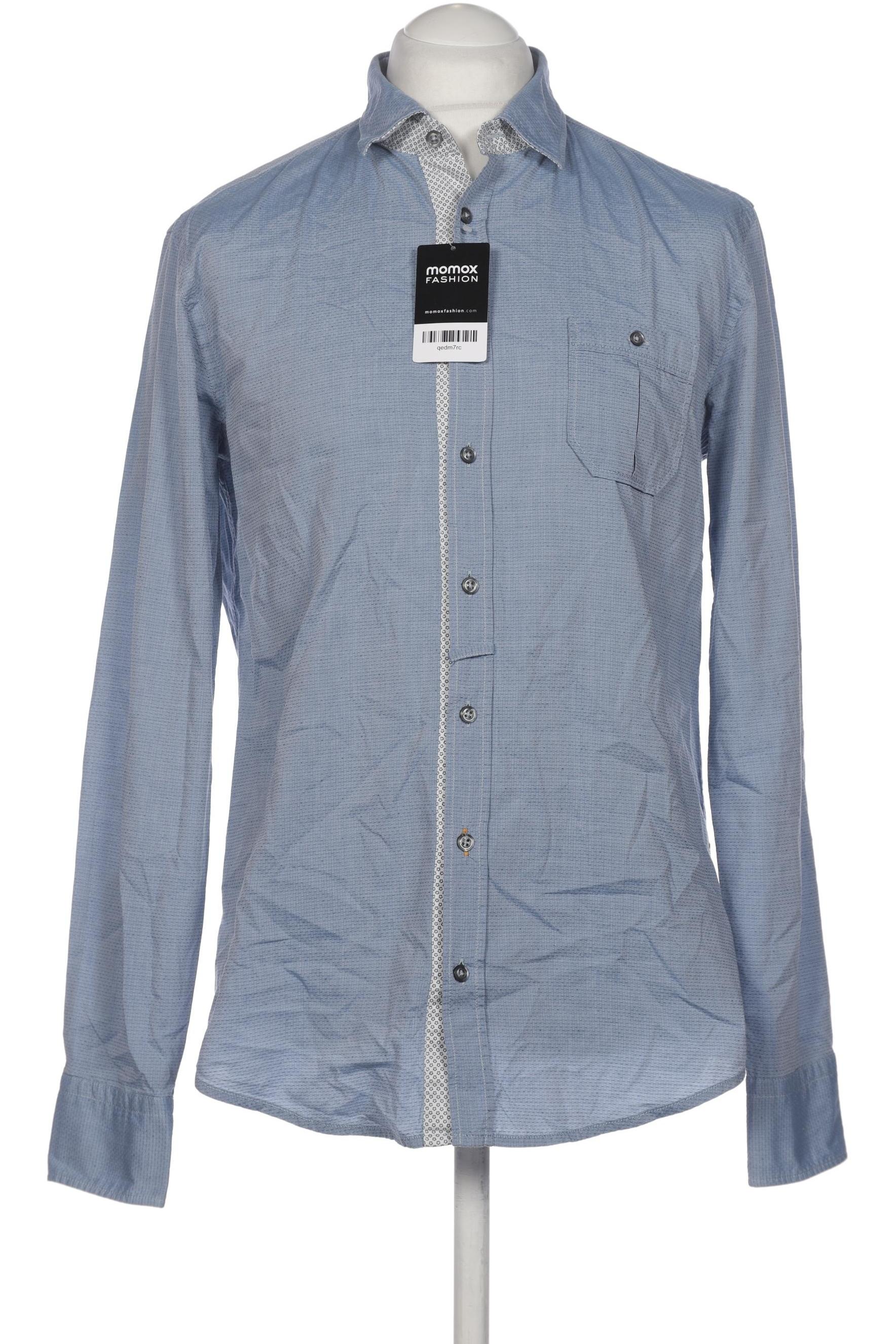 

Boss Orange Herren Hemd, blau, Gr. 52