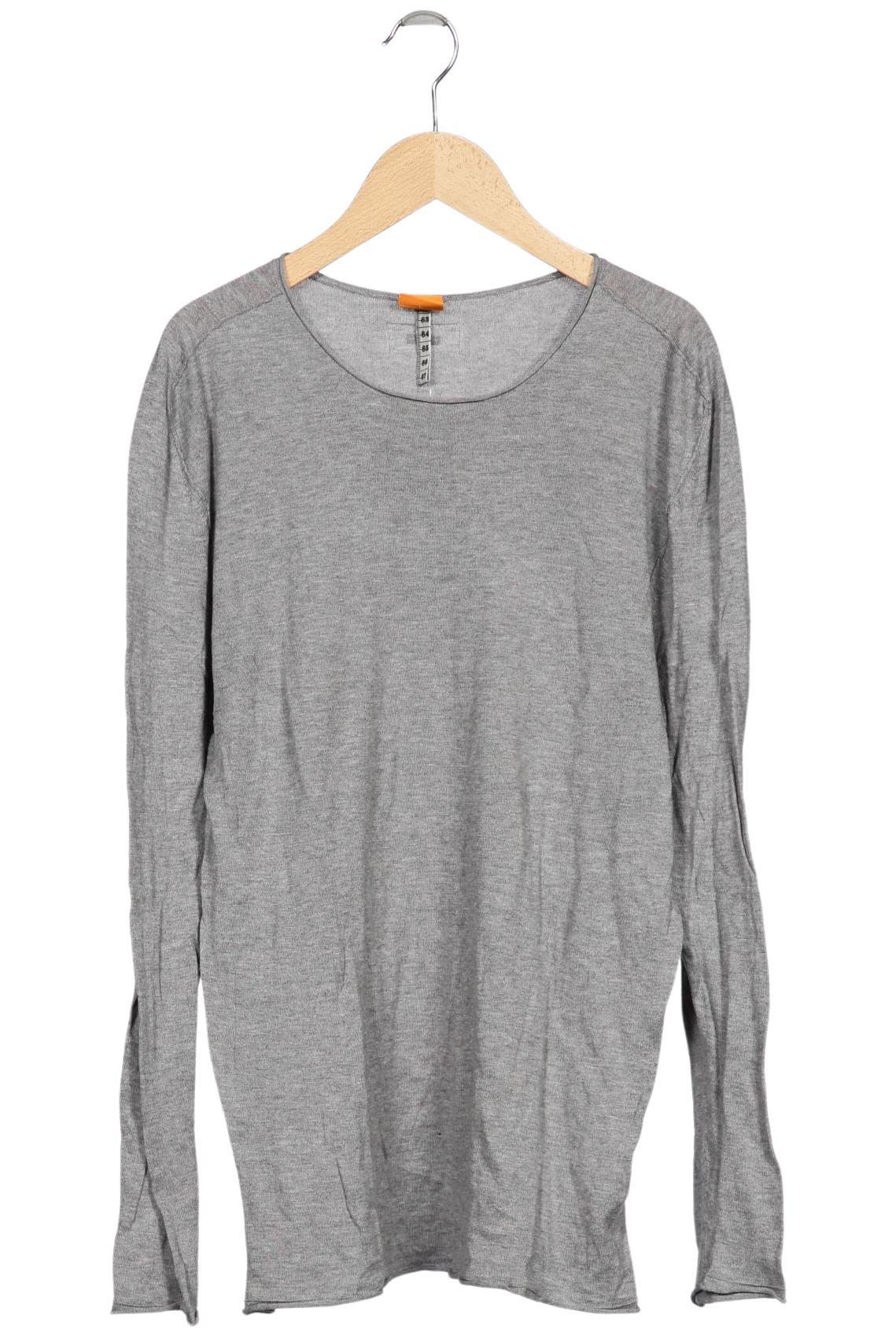 

Boss Orange Herren Langarmshirt, grau, Gr. 52