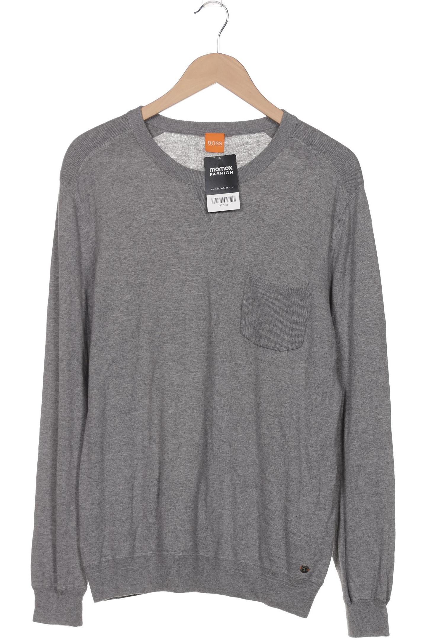 

Boss Orange Herren Pullover, grau, Gr. 56
