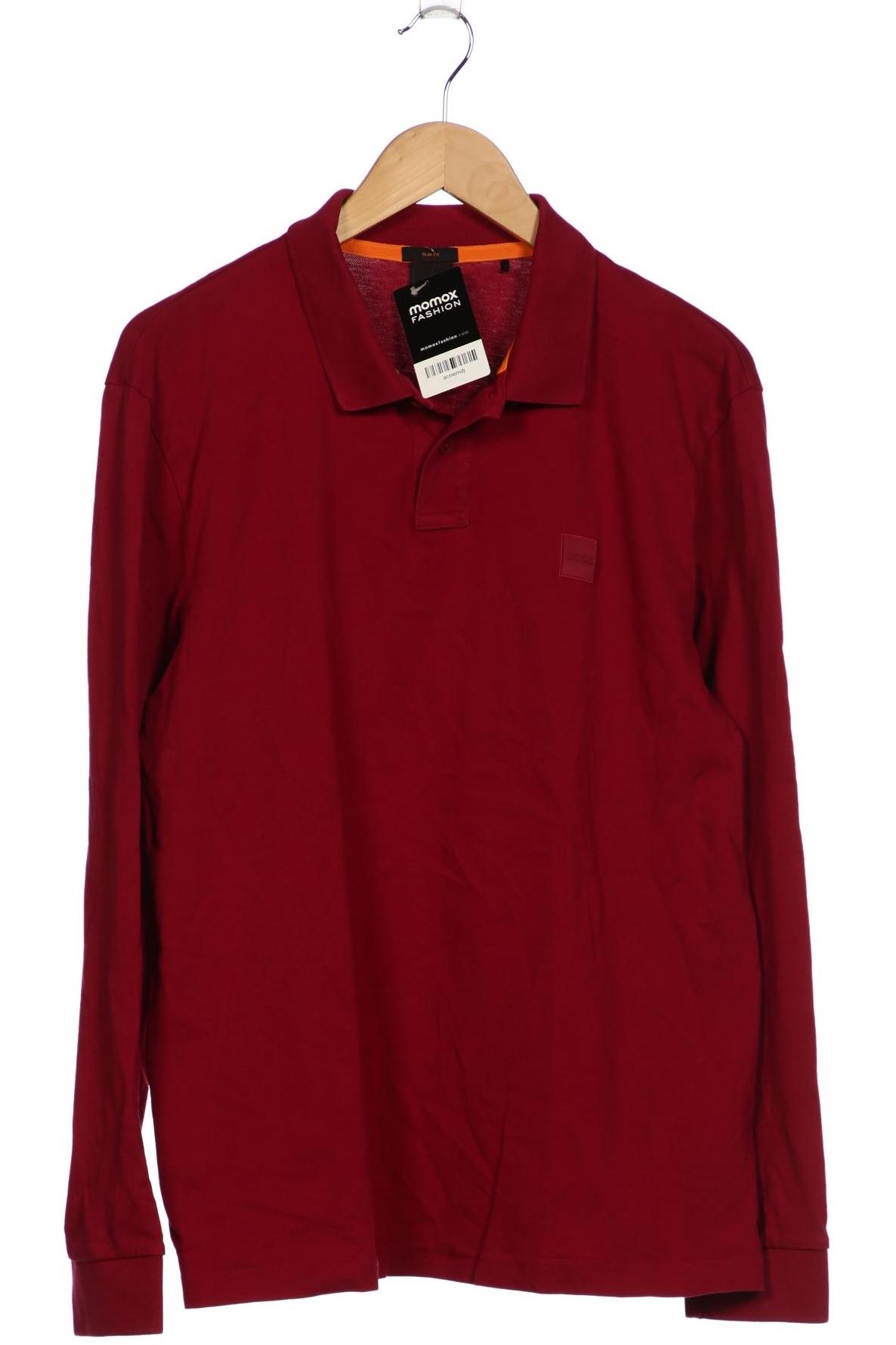 

Boss Orange Herren Poloshirt, bordeaux, Gr. 56