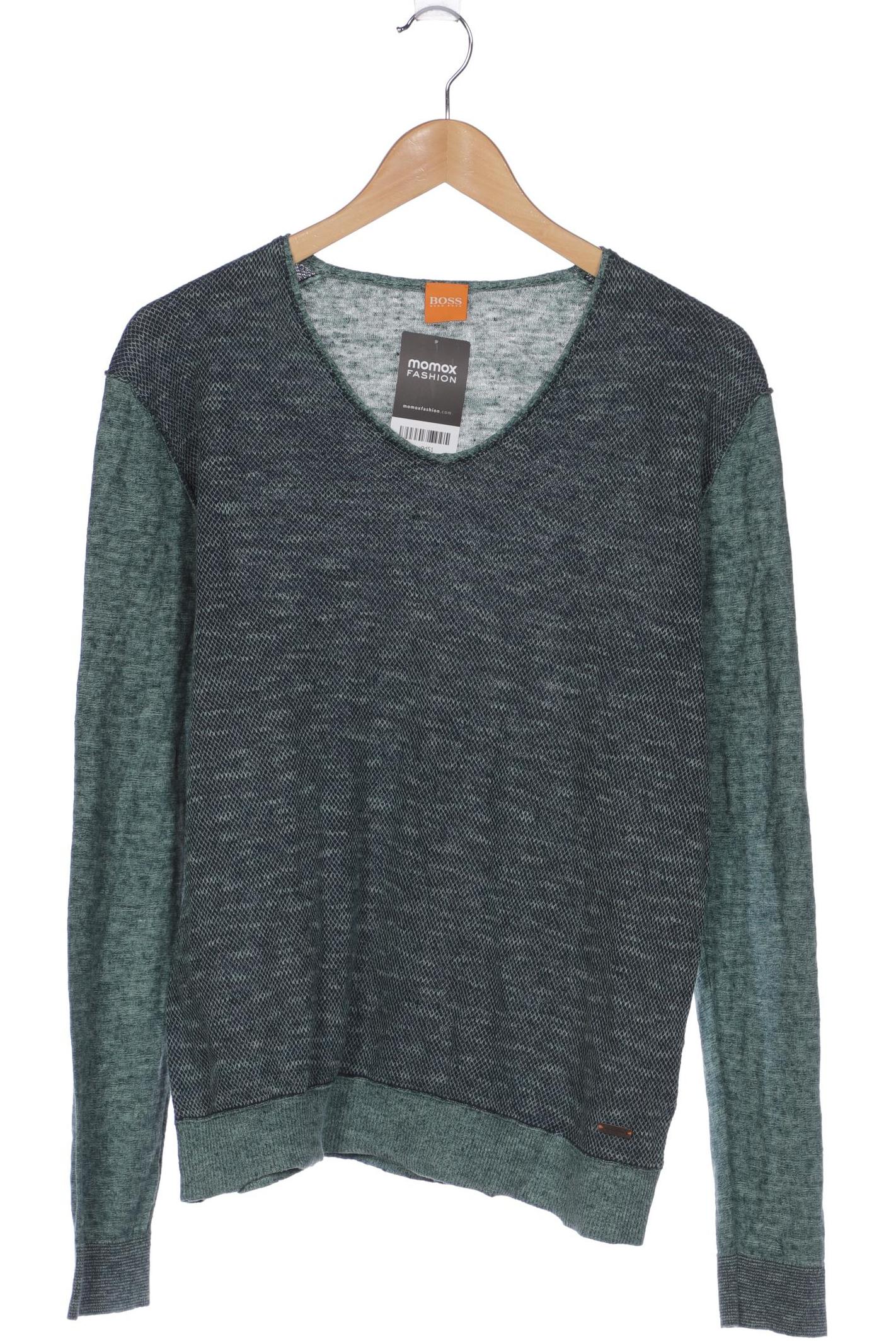

Boss Orange Herren Pullover, türkis, Gr. 48