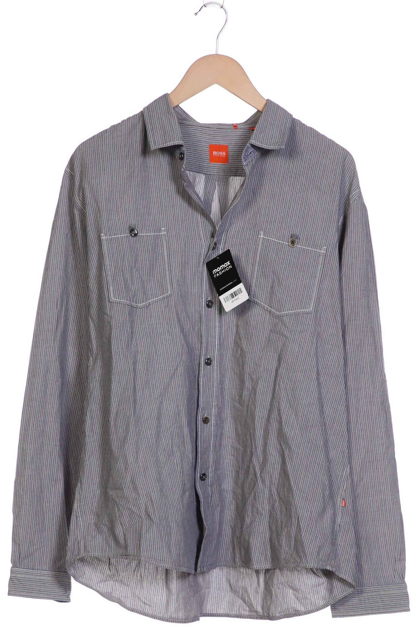 

Boss Orange Herren Hemd, blau