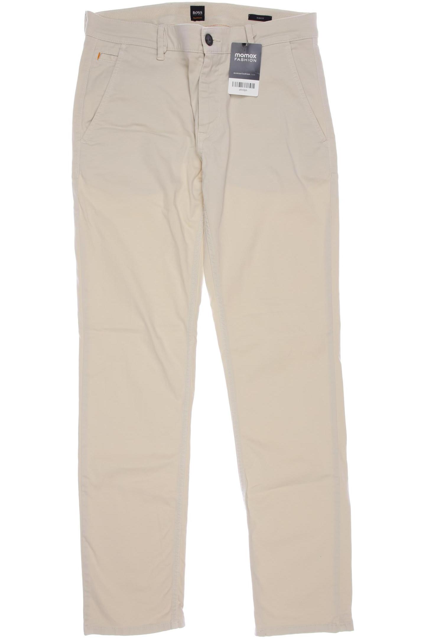

Boss Orange Herren Stoffhose, cremeweiß, Gr. 31