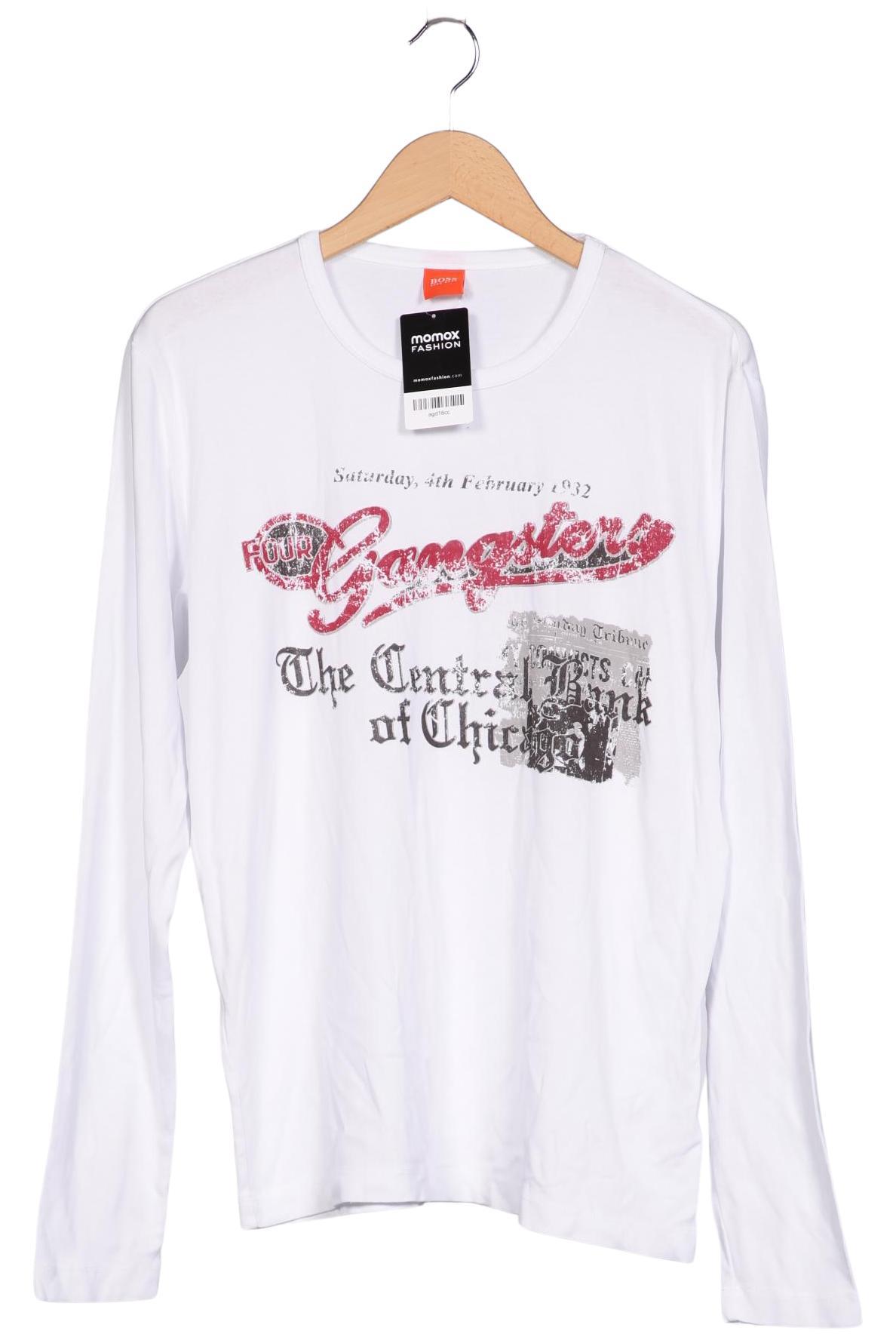 Thumbnail - Boss Orange Herren Langarmshirt, weiß, Gr. 54