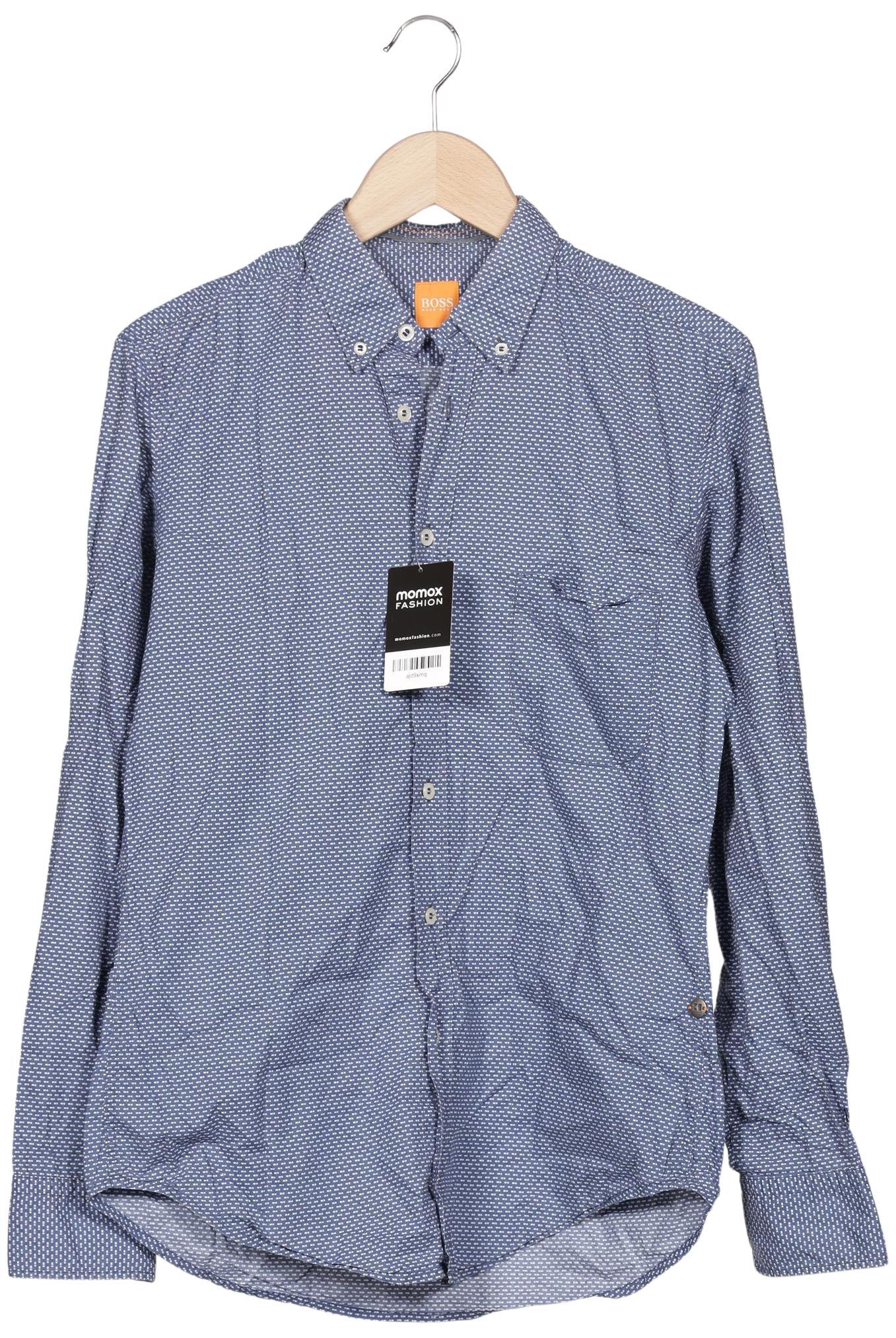 

Boss Orange Herren Hemd, blau, Gr. 46