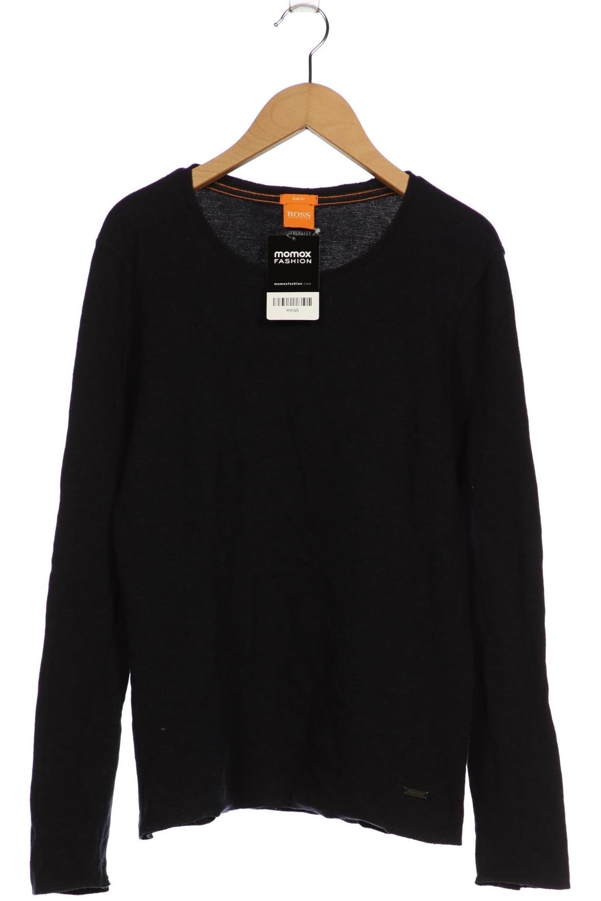 

Boss Orange Herren Langarmshirt, marineblau, Gr. 48