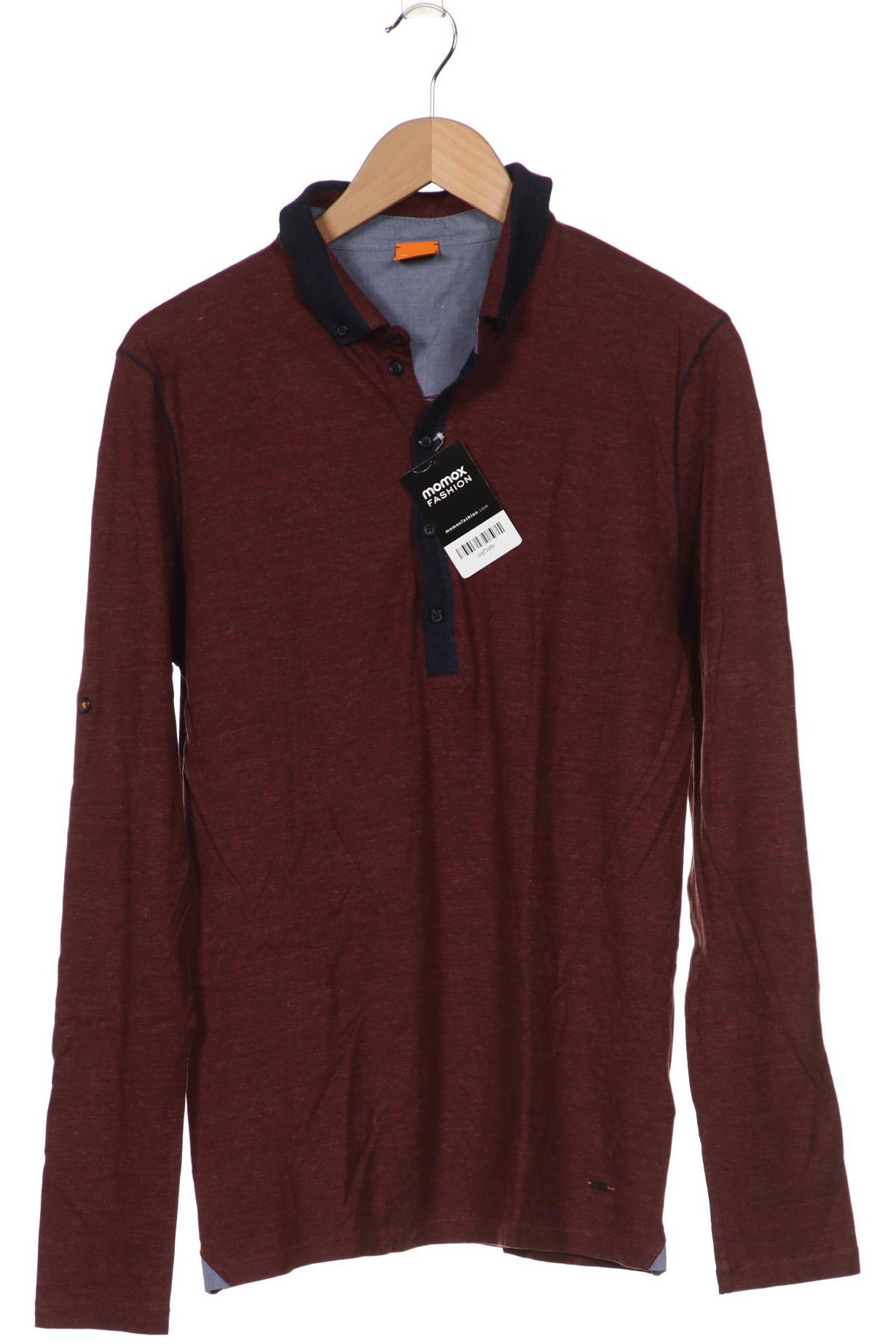 

Boss Orange Herren Poloshirt, bordeaux, Gr. 48