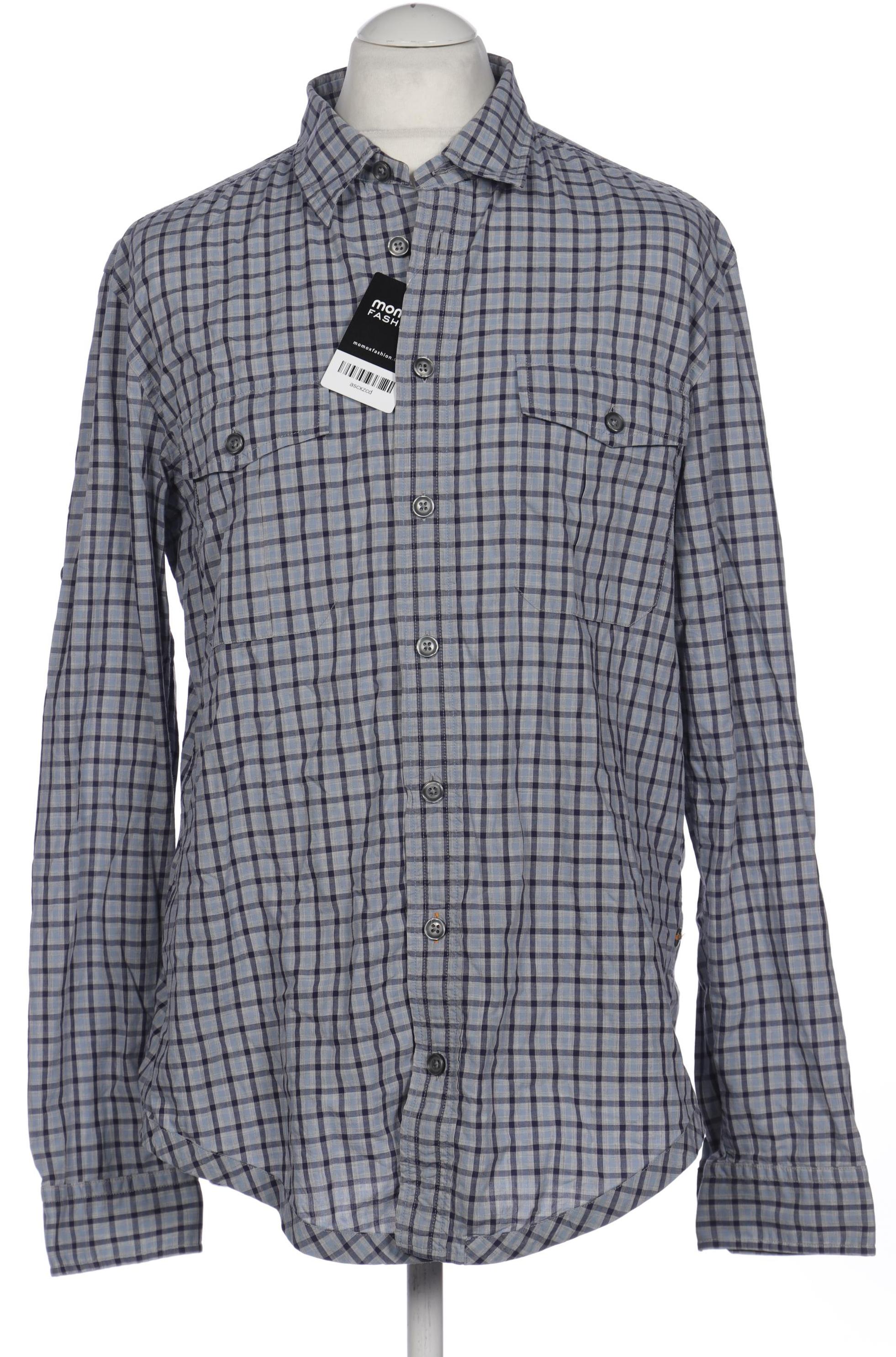 

Boss Orange Herren Hemd, blau