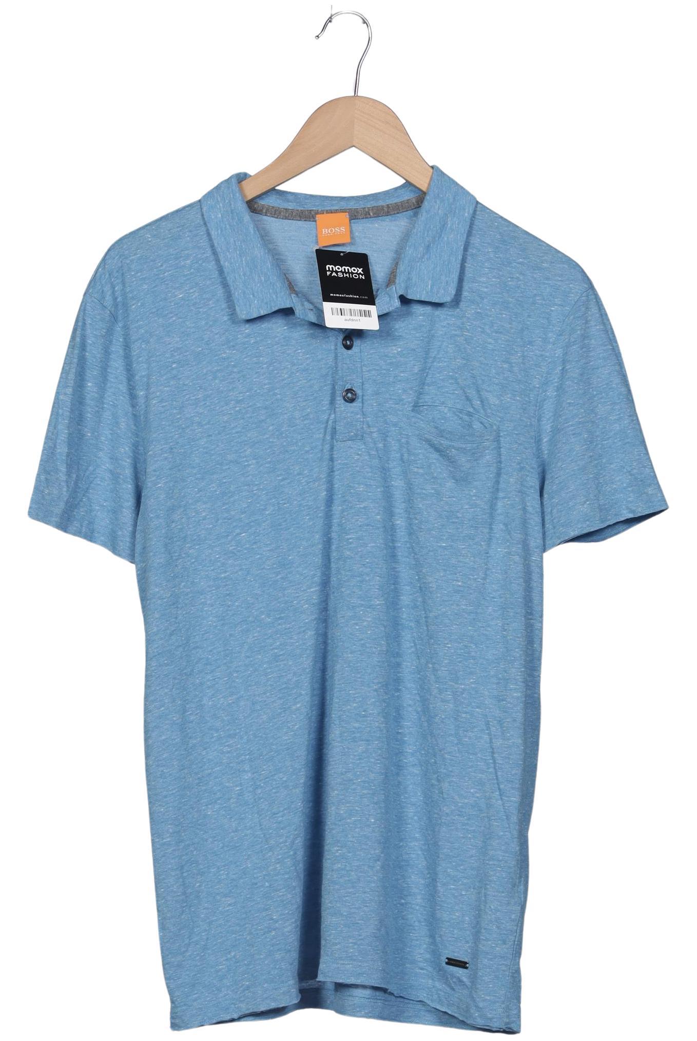 

Boss Orange Herren Poloshirt, blau, Gr. 54