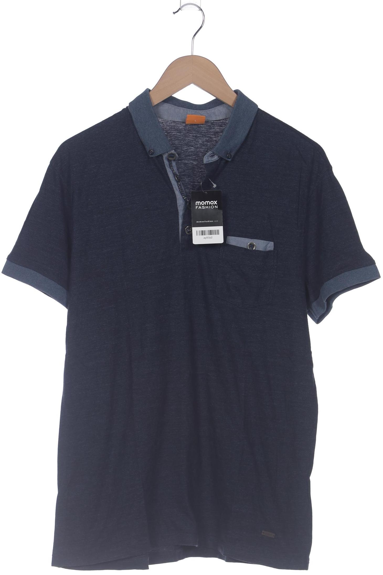 

Boss Orange Herren Poloshirt, marineblau, Gr. 52