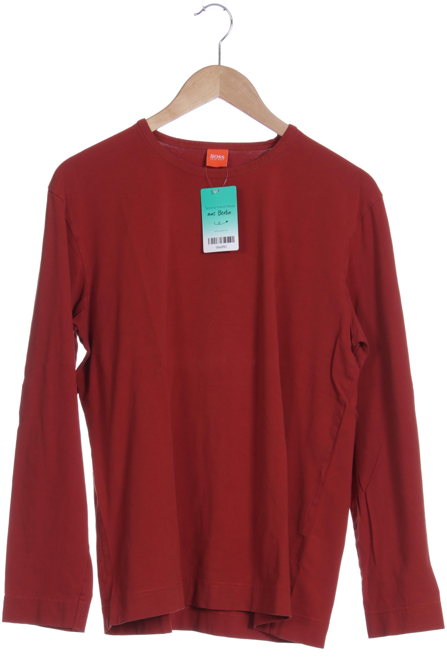 

Boss Orange Herren Langarmshirt, orange, Gr. 54