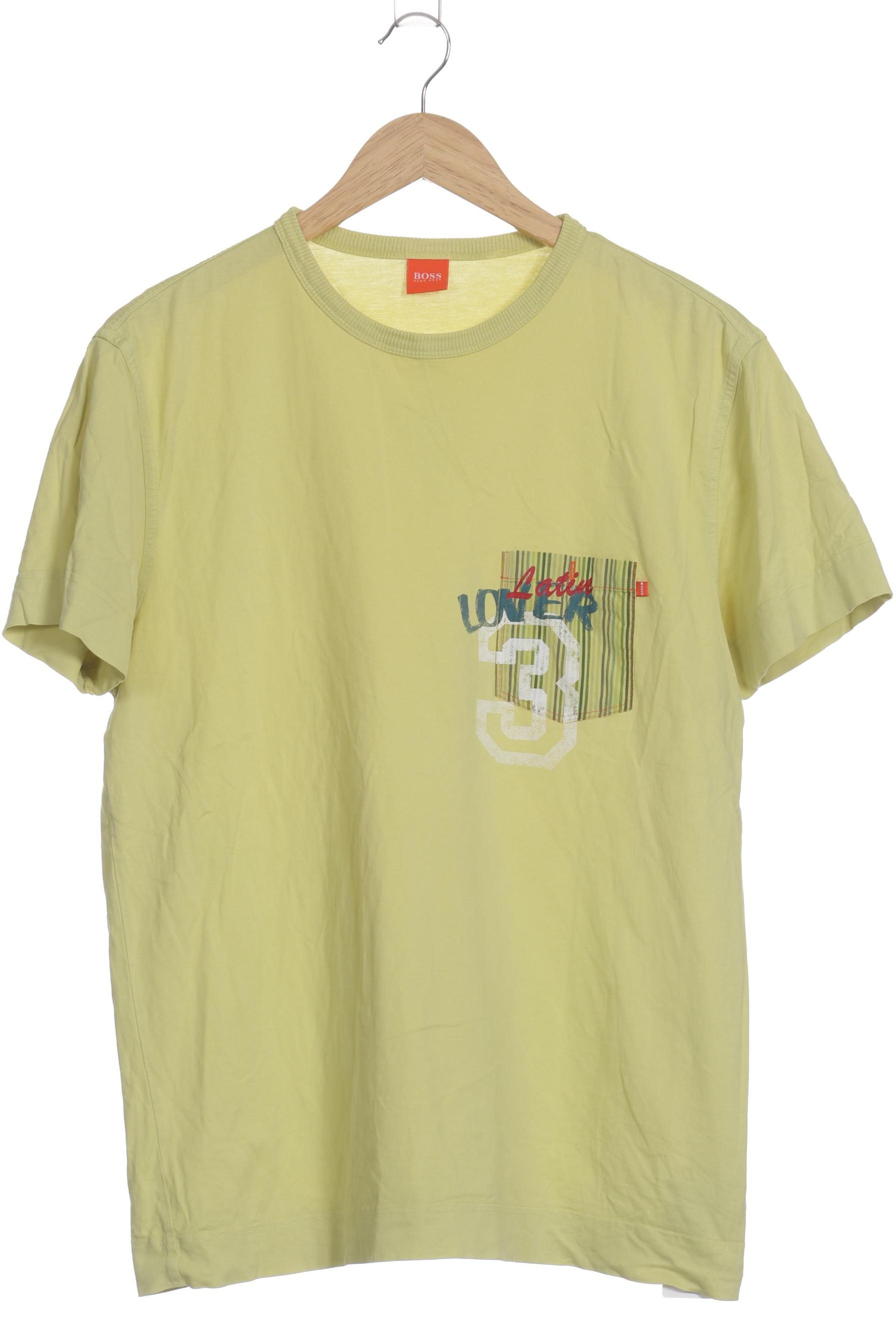Thumbnail - Boss Orange Herren T-Shirt, gelb, Gr. 52