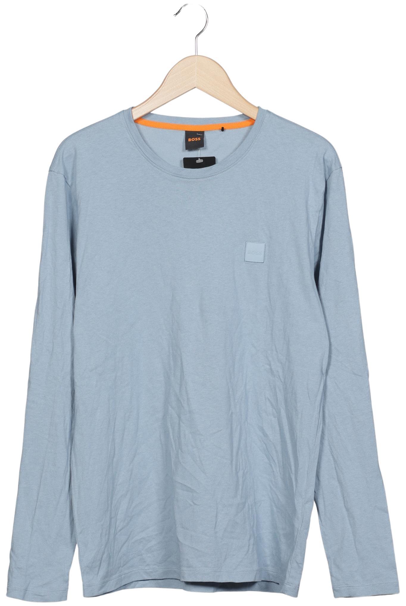 Thumbnail - Boss Orange Herren Langarmshirt, hellblau, Gr. 52