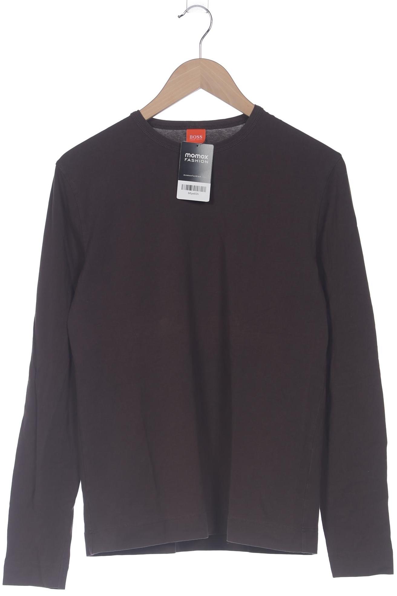 

Boss Orange Herren Langarmshirt, braun, Gr. 46