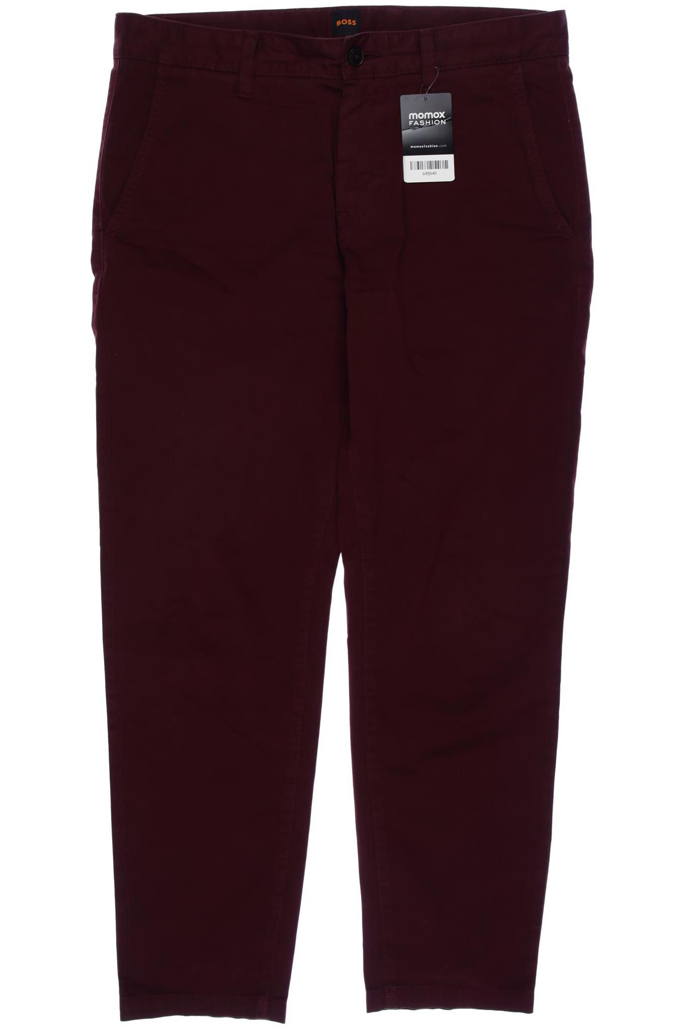 

Boss Orange Herren Stoffhose, bordeaux, Gr. 33