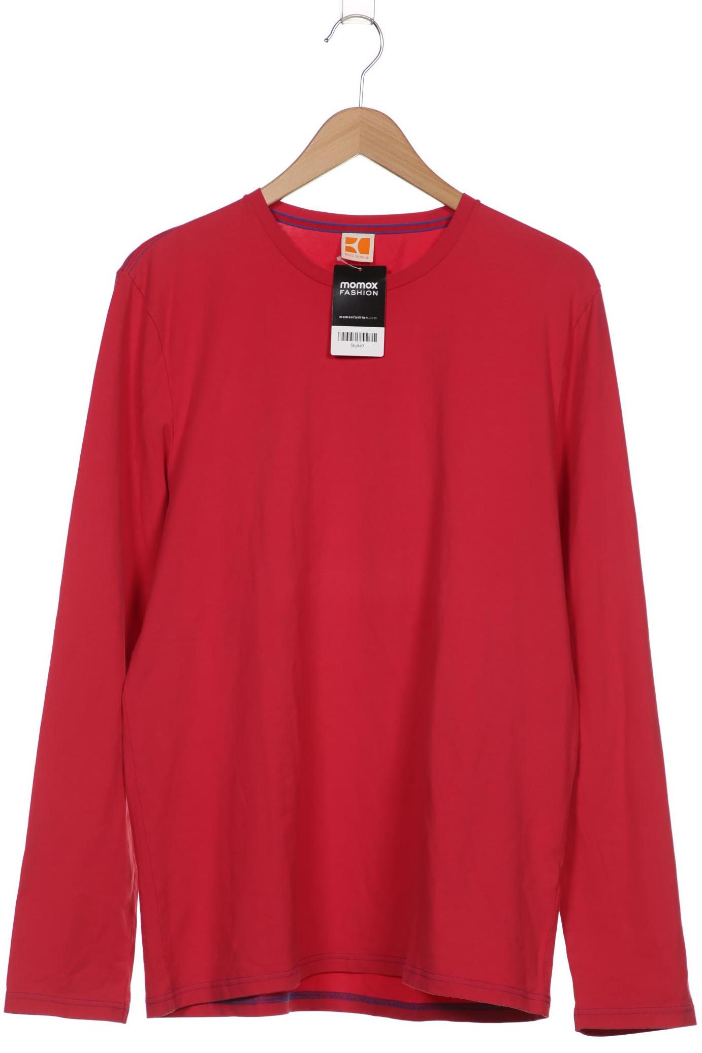 

Boss Orange Herren Langarmshirt, pink, Gr. 56