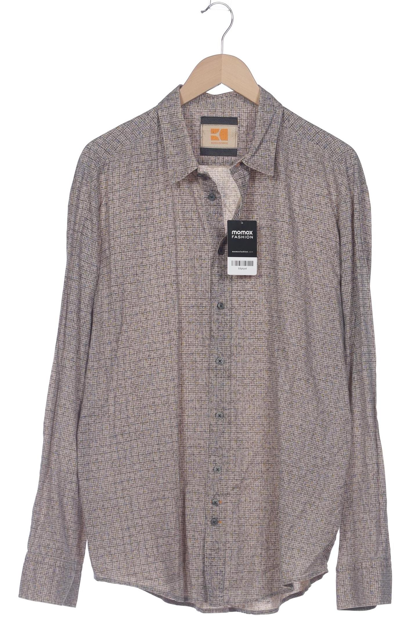 

Boss Orange Herren Hemd, beige, Gr. 56