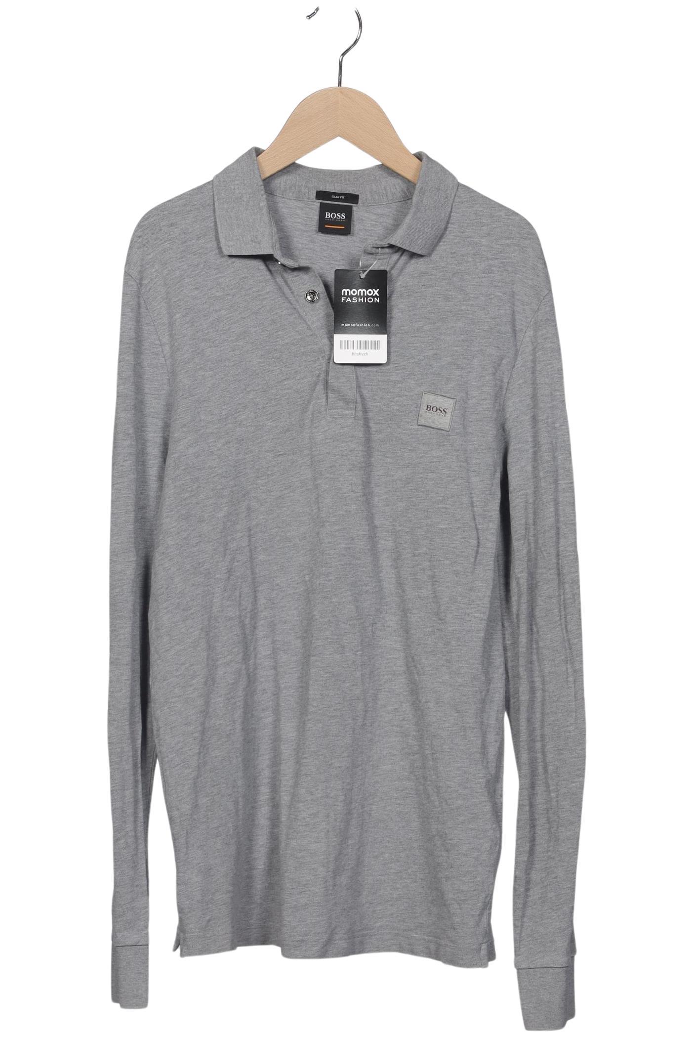 

Boss Orange Herren Poloshirt, grau, Gr. 48