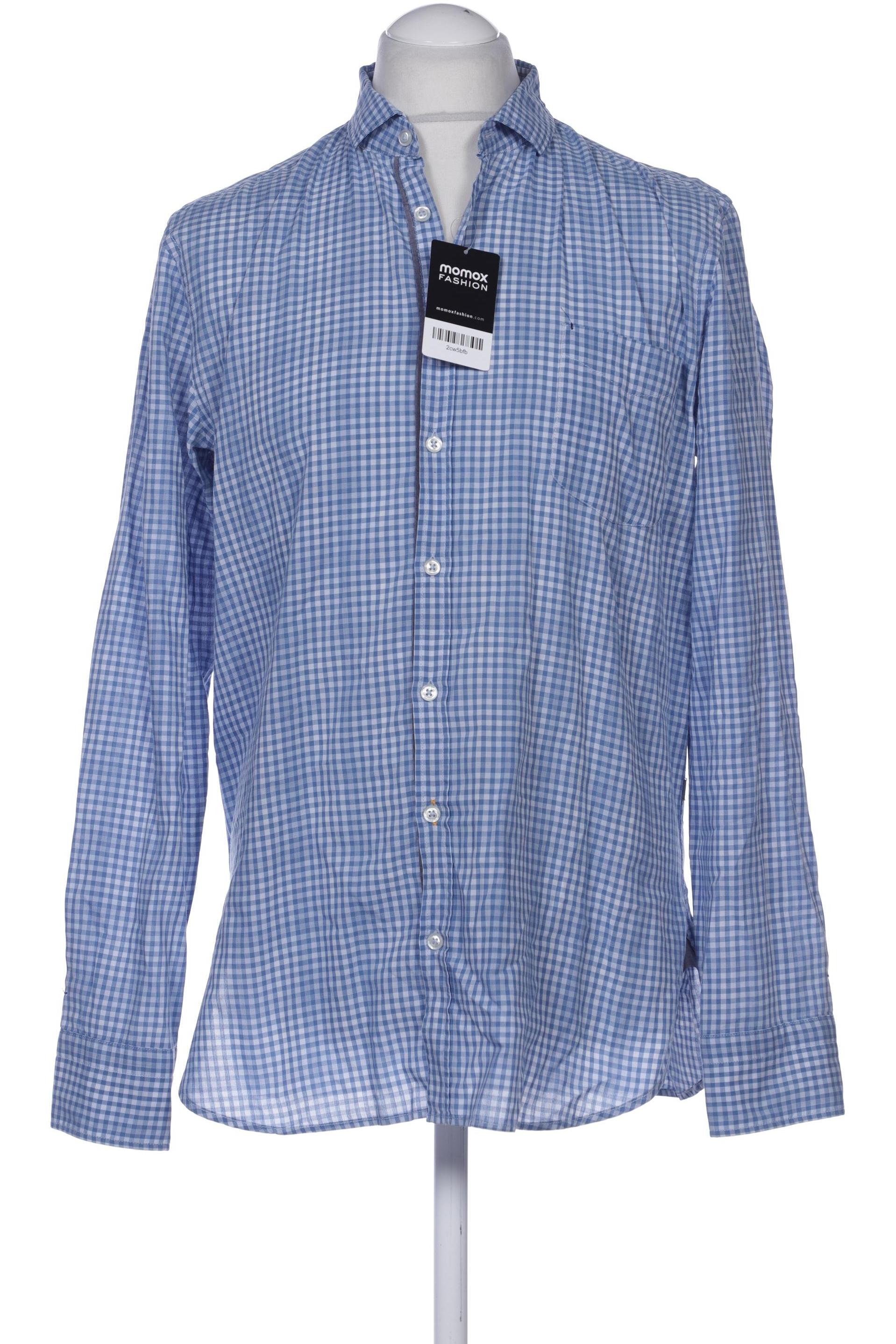 

Boss Orange Herren Hemd, blau, Gr. 52