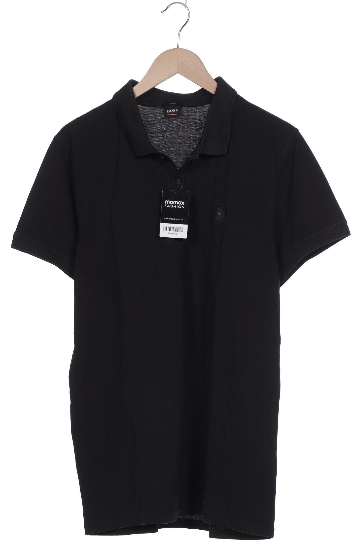 

Boss Orange Herren Poloshirt, schwarz, Gr. 56
