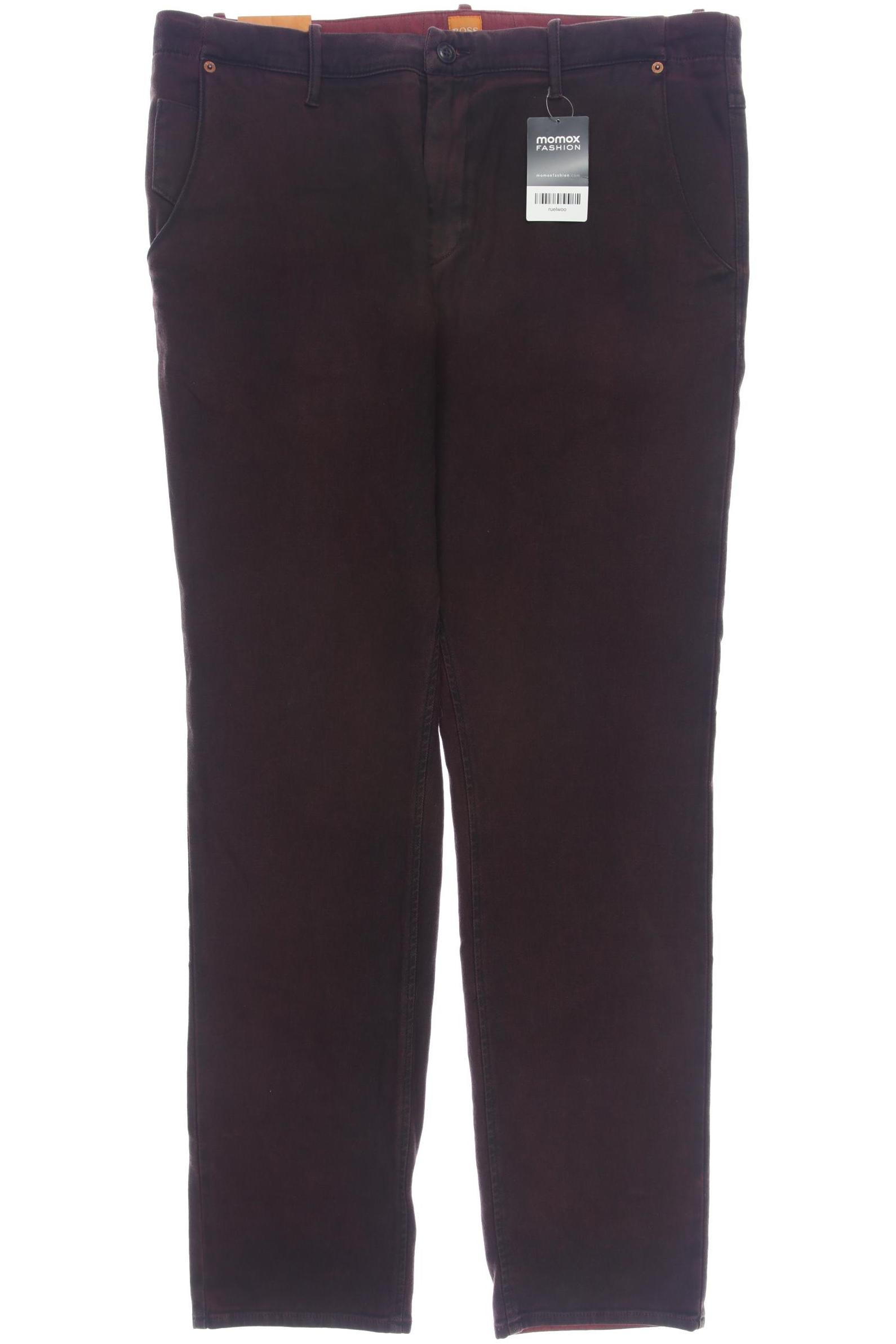

Boss Orange Herren Jeans, bordeaux, Gr. 52