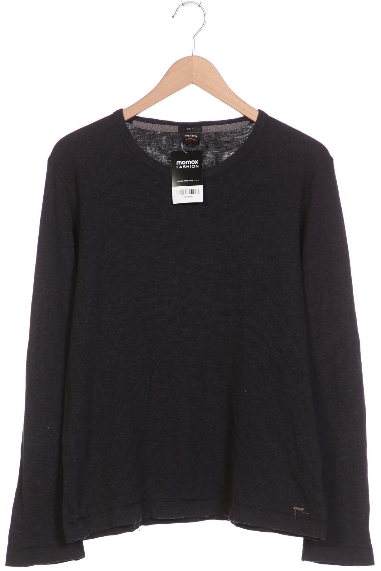 

Boss Orange Herren Langarmshirt, grau