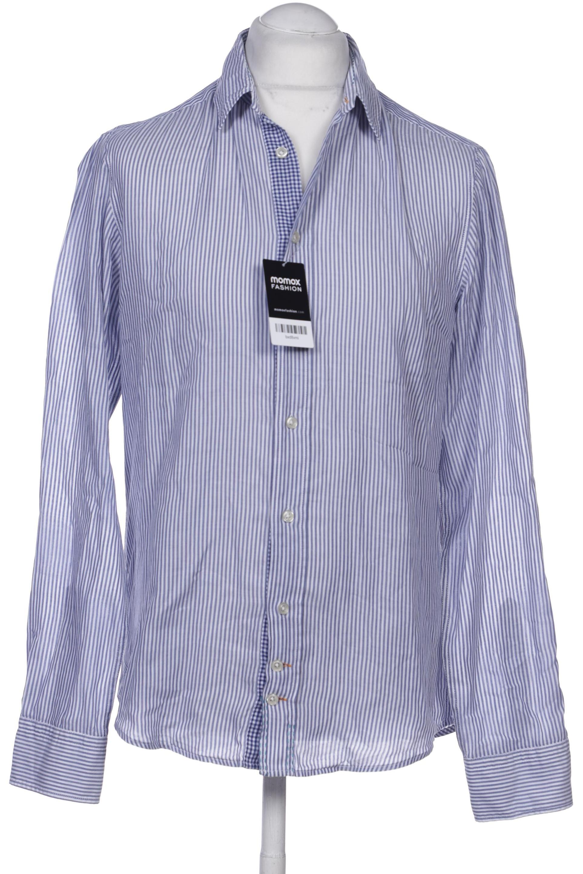 

Boss Orange Herren Hemd, blau, Gr. 48