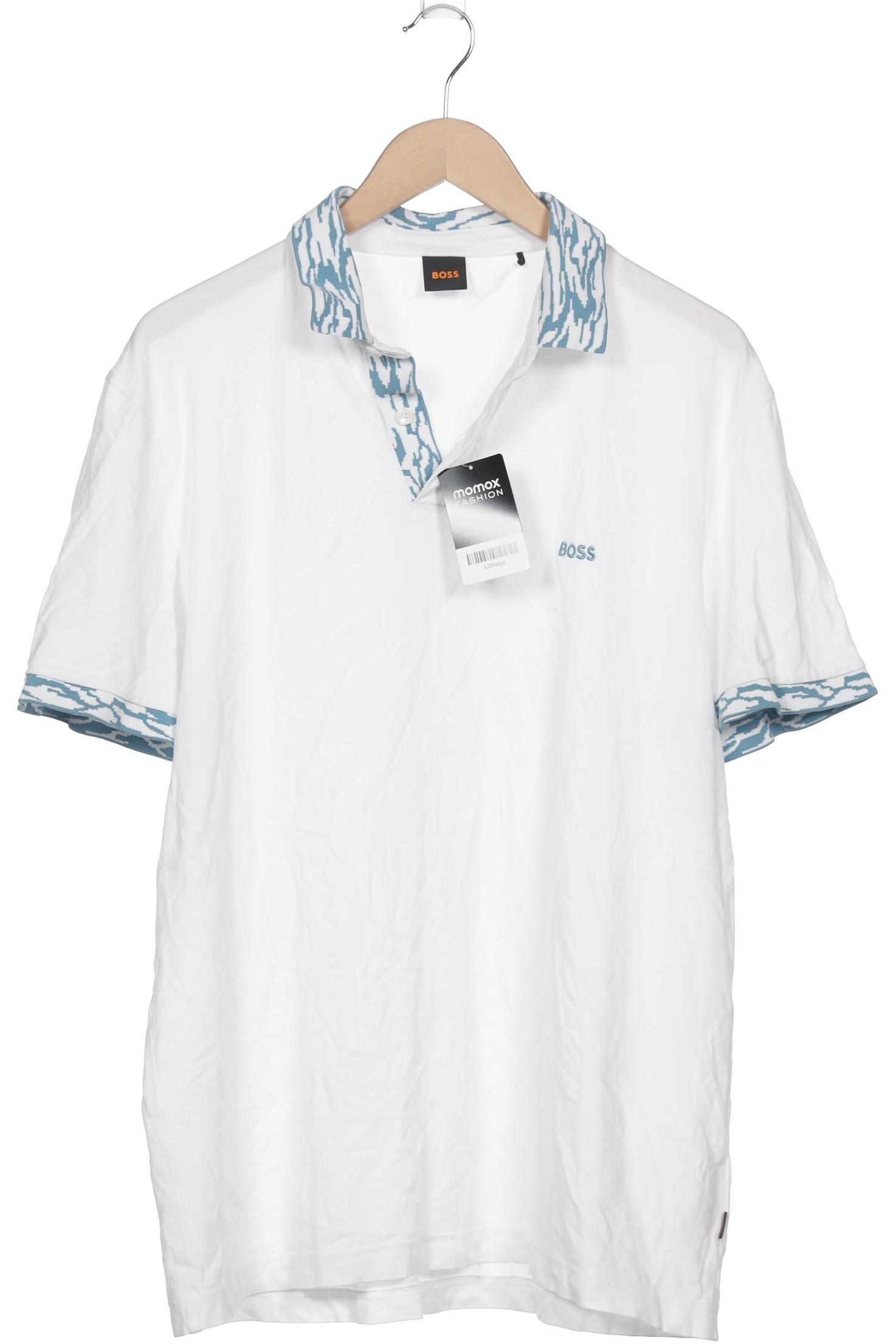

Boss Orange Herren Poloshirt, weiß, Gr. 54