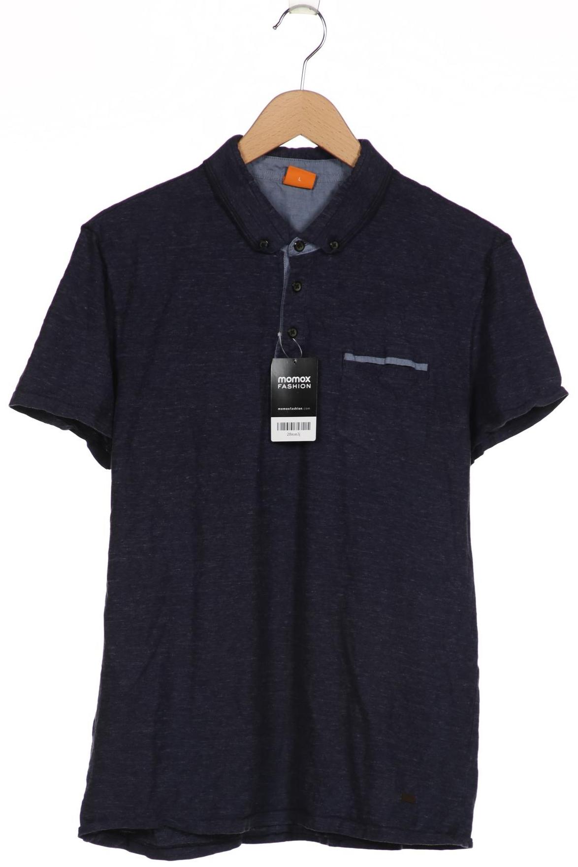 

Boss Orange Herren Poloshirt, marineblau, Gr. 52